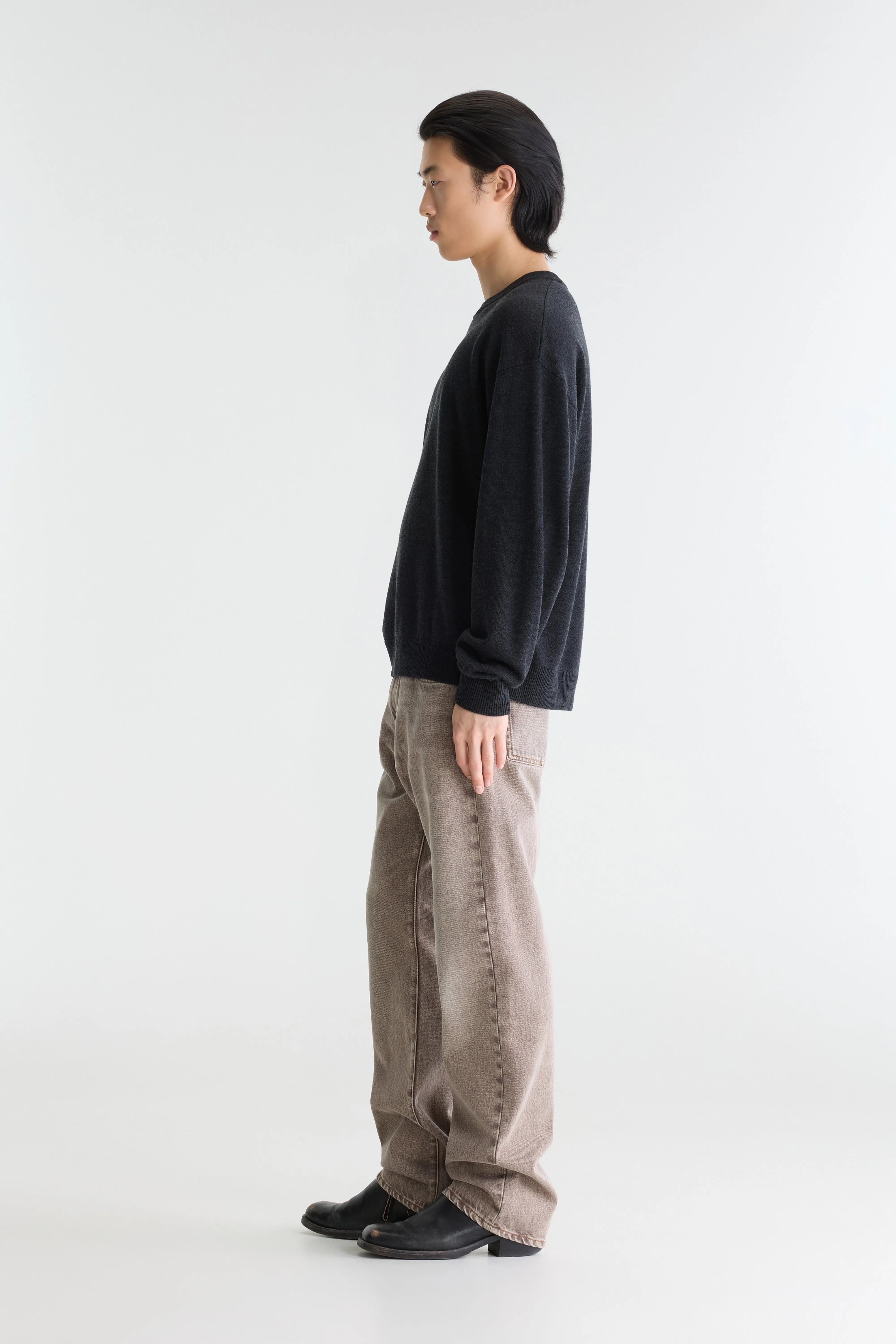 Denim N. 09 relaxed jeans (262 / M / BROWN SNOW)
