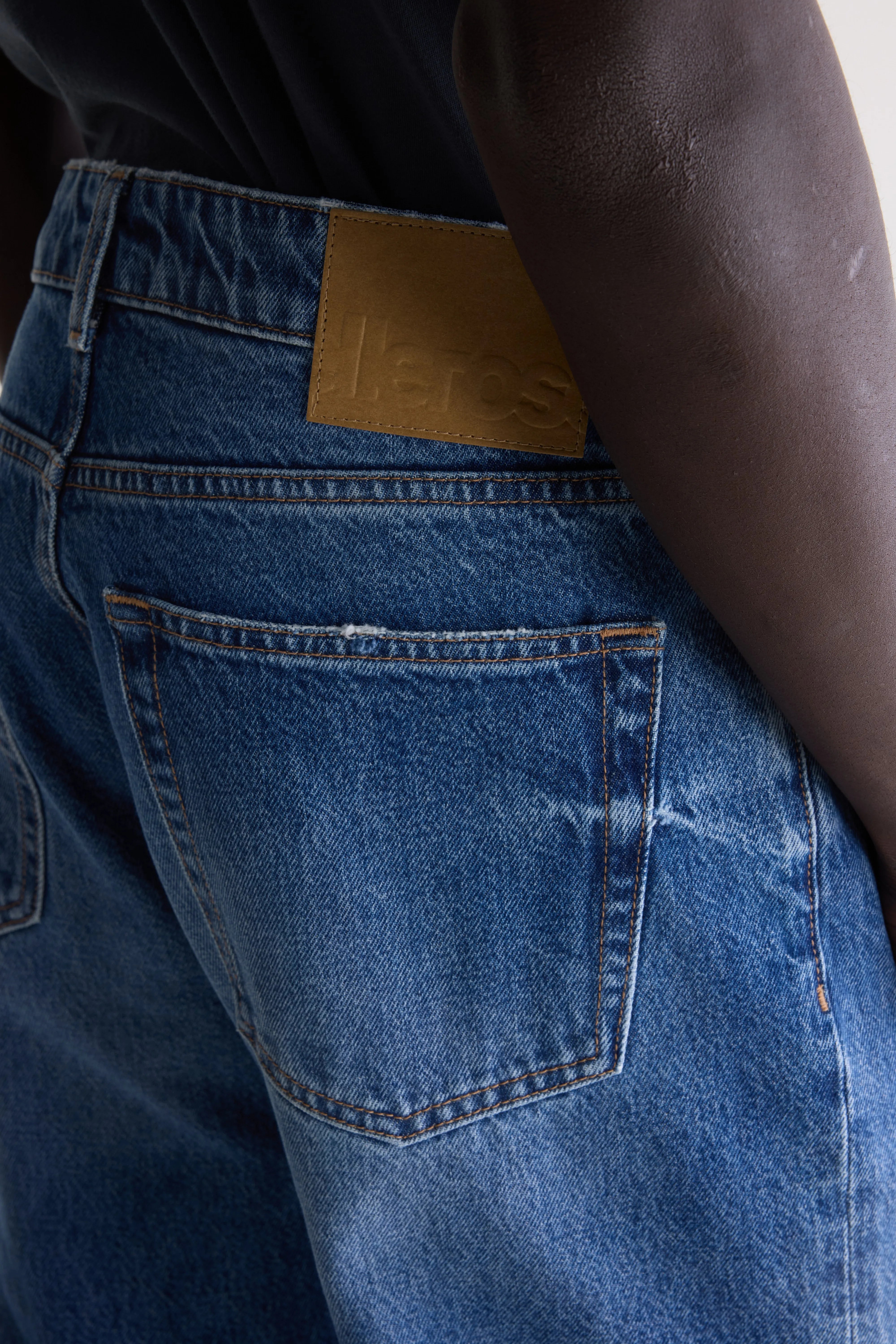 Denim N. 06 relaxed jeans (262 / M / MD BLUE MARBLE)