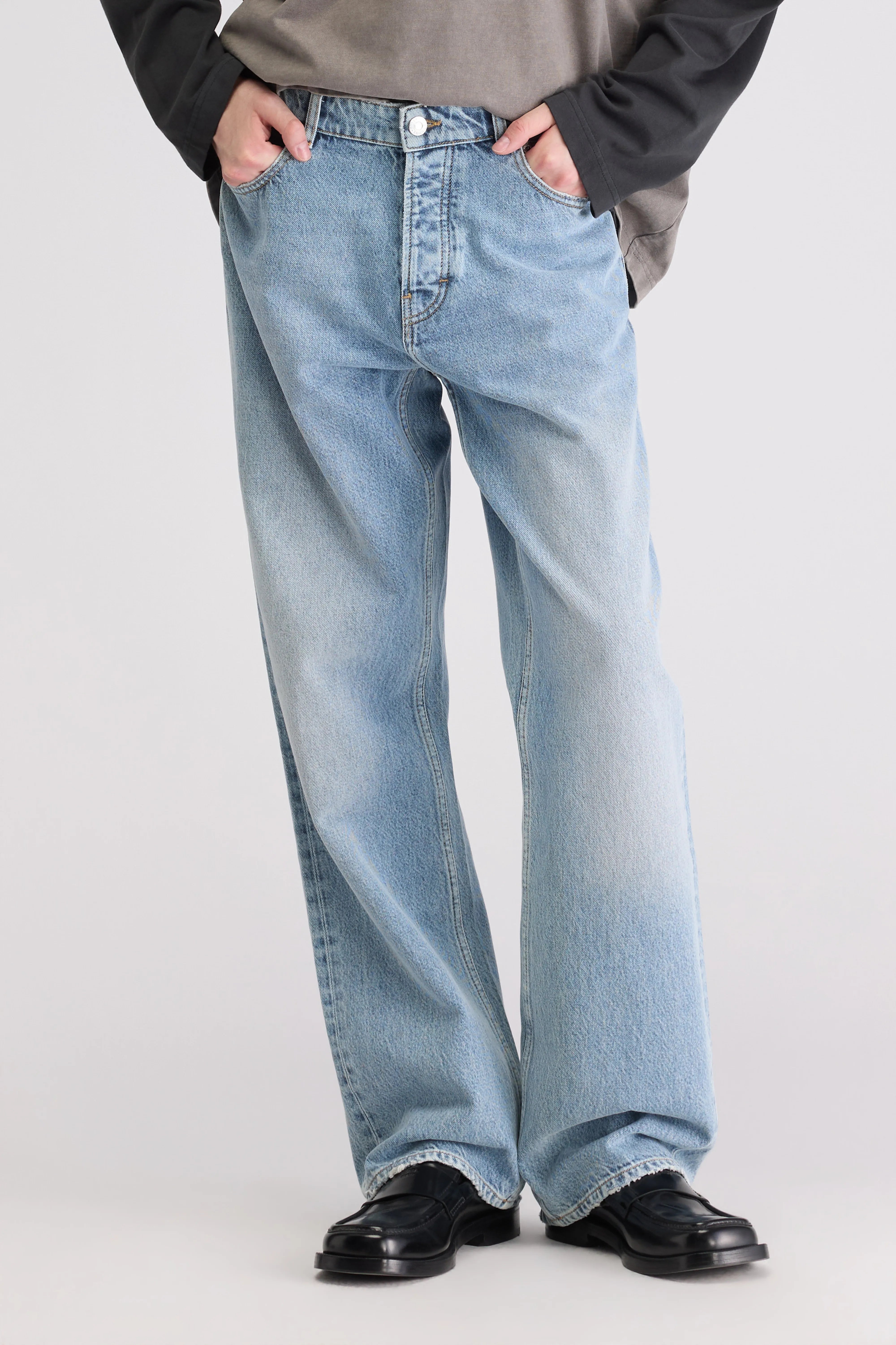 Denim N. 10 straight jeans (262 / M / VINTAGE MD BLUE)