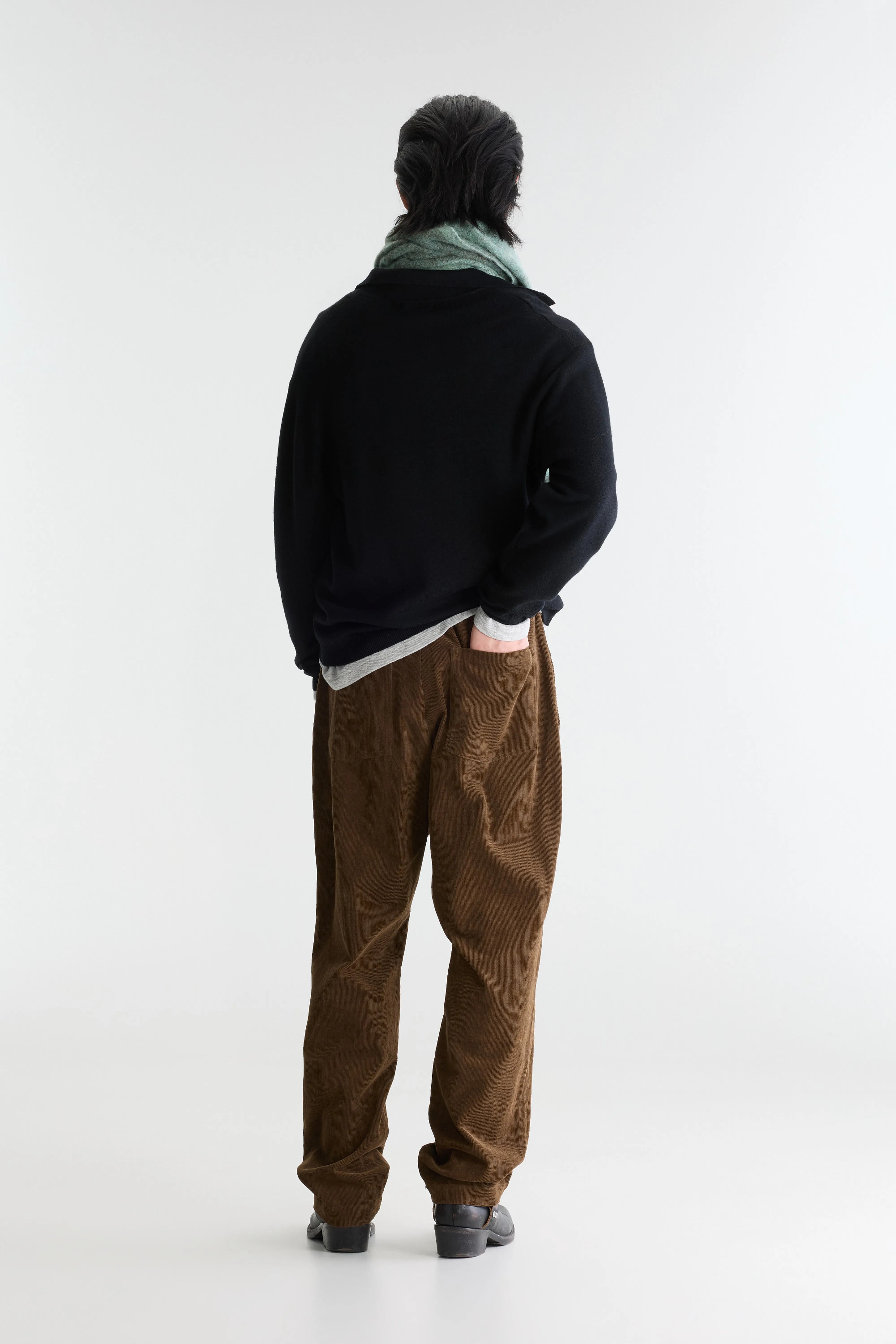 Paynt relaxed trousers (262 / M / OLIVE)