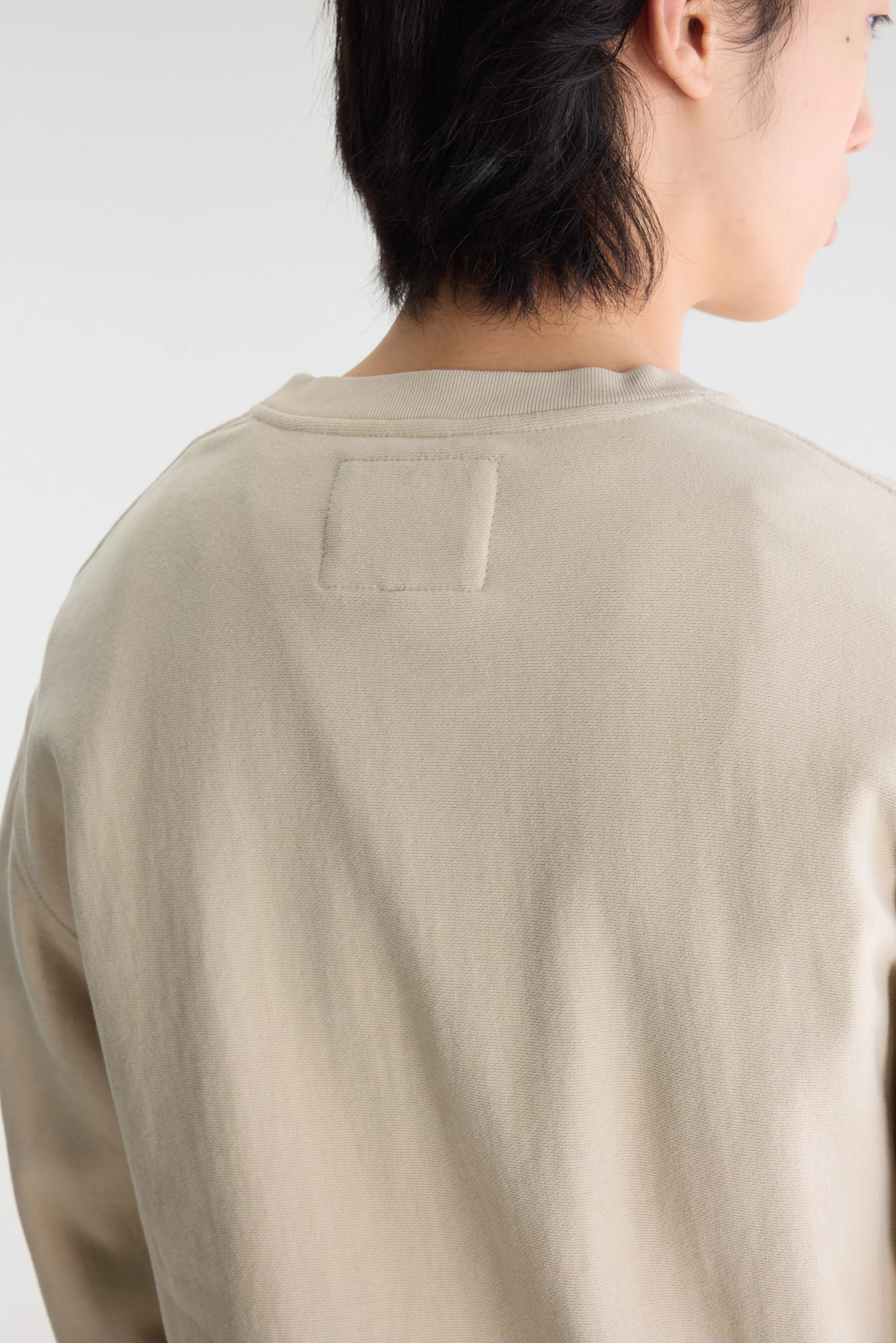 Flake crewneck sweatshirt (262 / M / CALCAIRE)