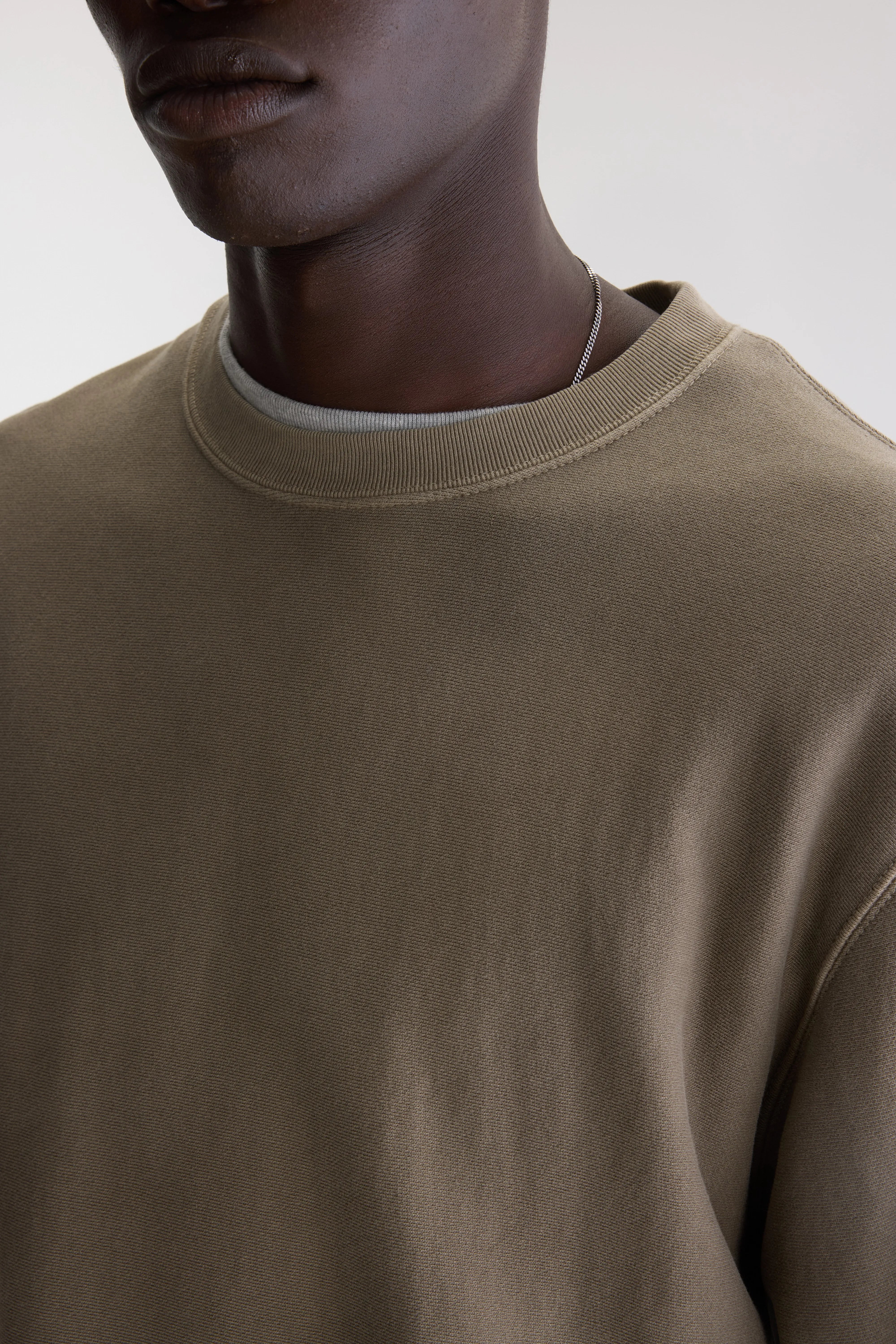 Flake crewneck sweatshirt (262 / M / DUST)