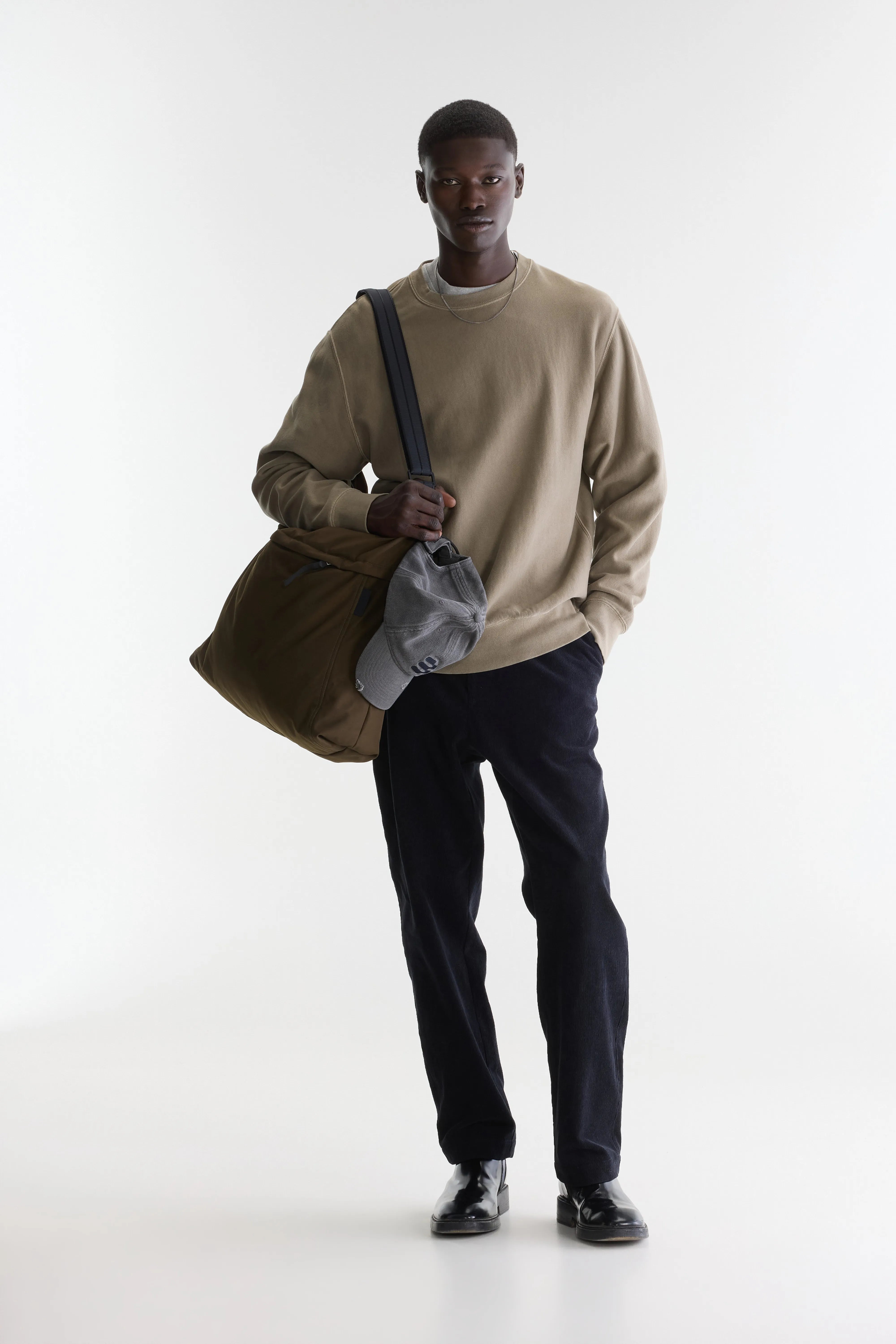 Flake crewneck sweatshirt (262 / M / DUST)