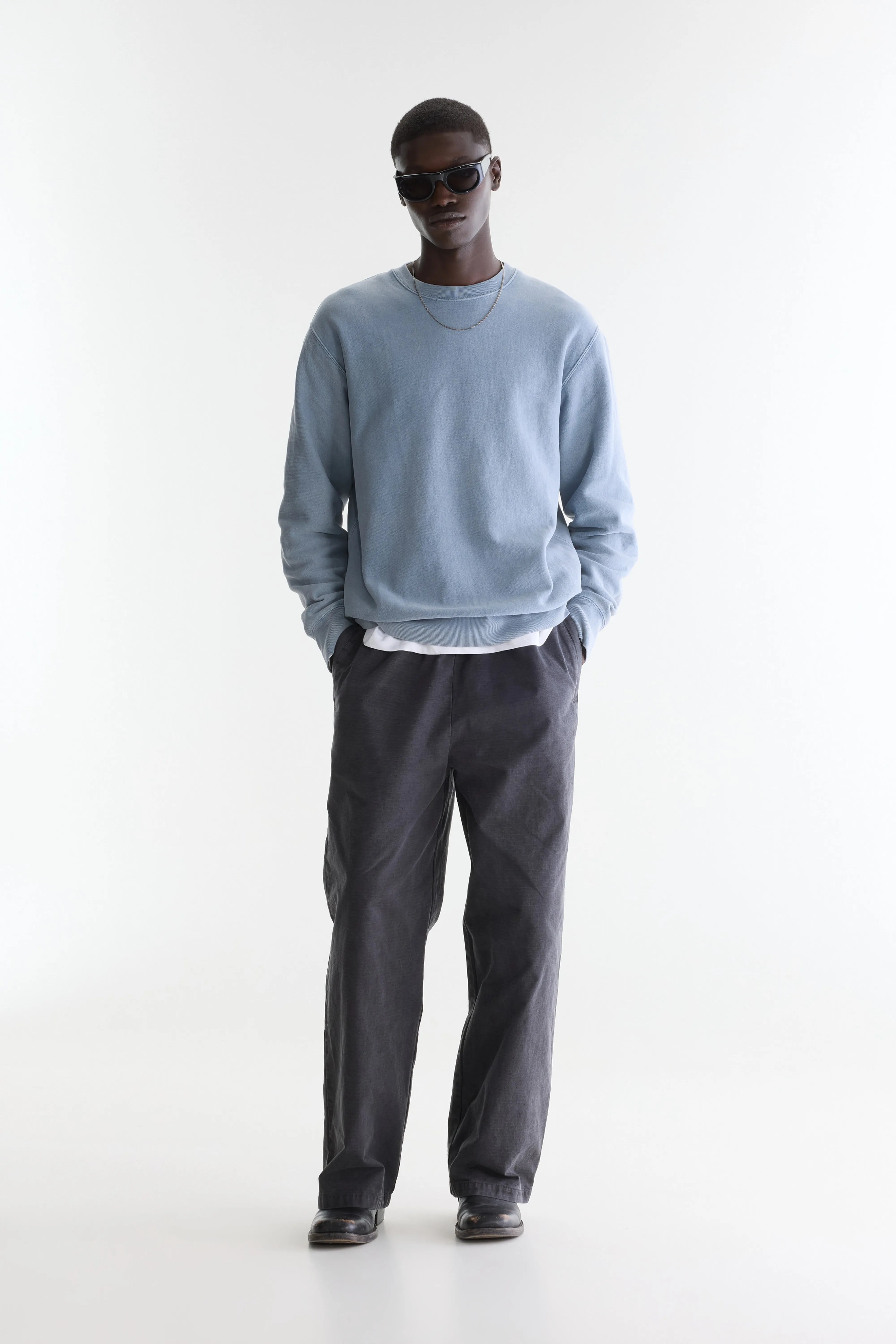 Flake crewneck sweatshirt (262 / M / ARTIC)