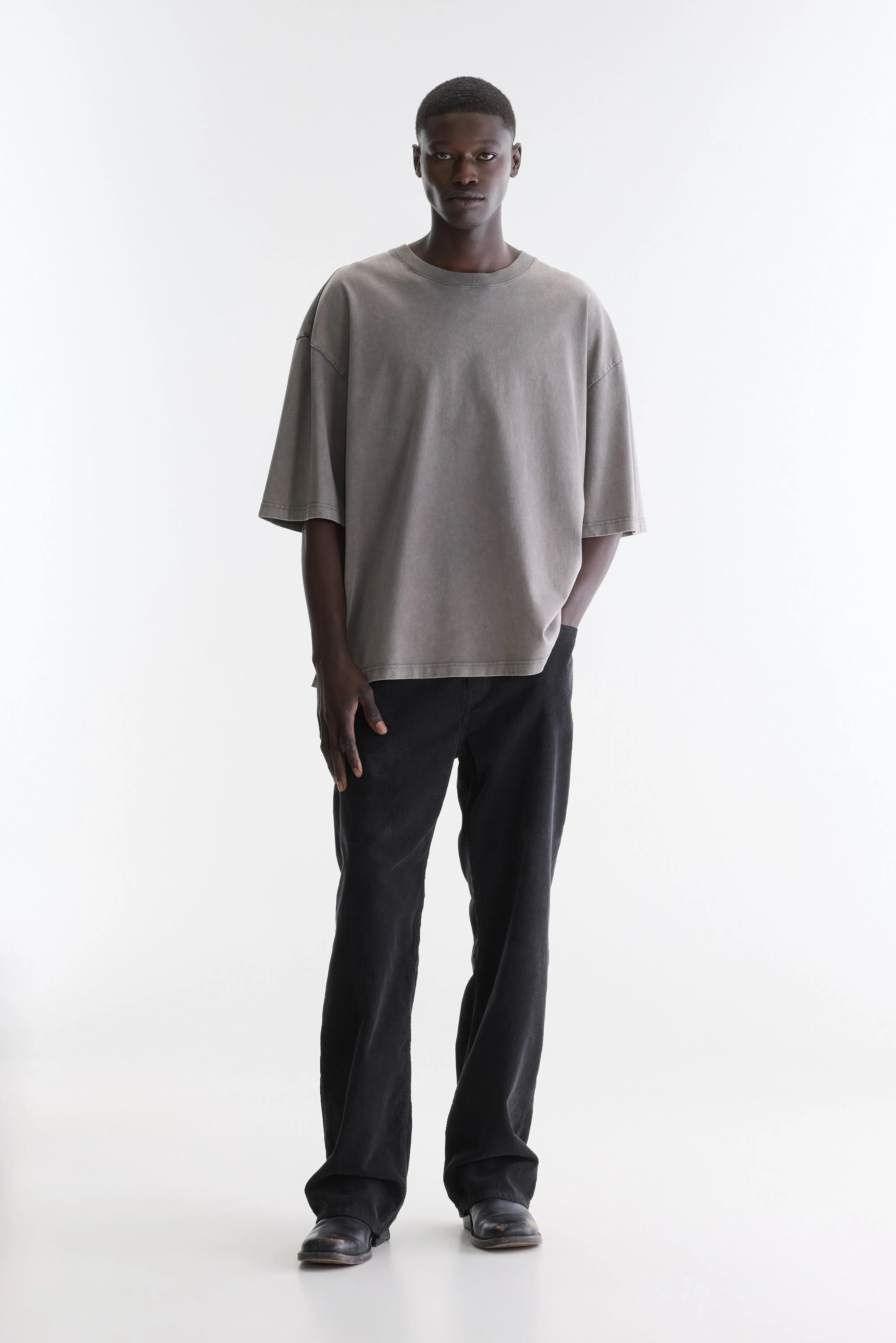 Feta short-sleeve t-shirt (262 / M / OXYD GREY)