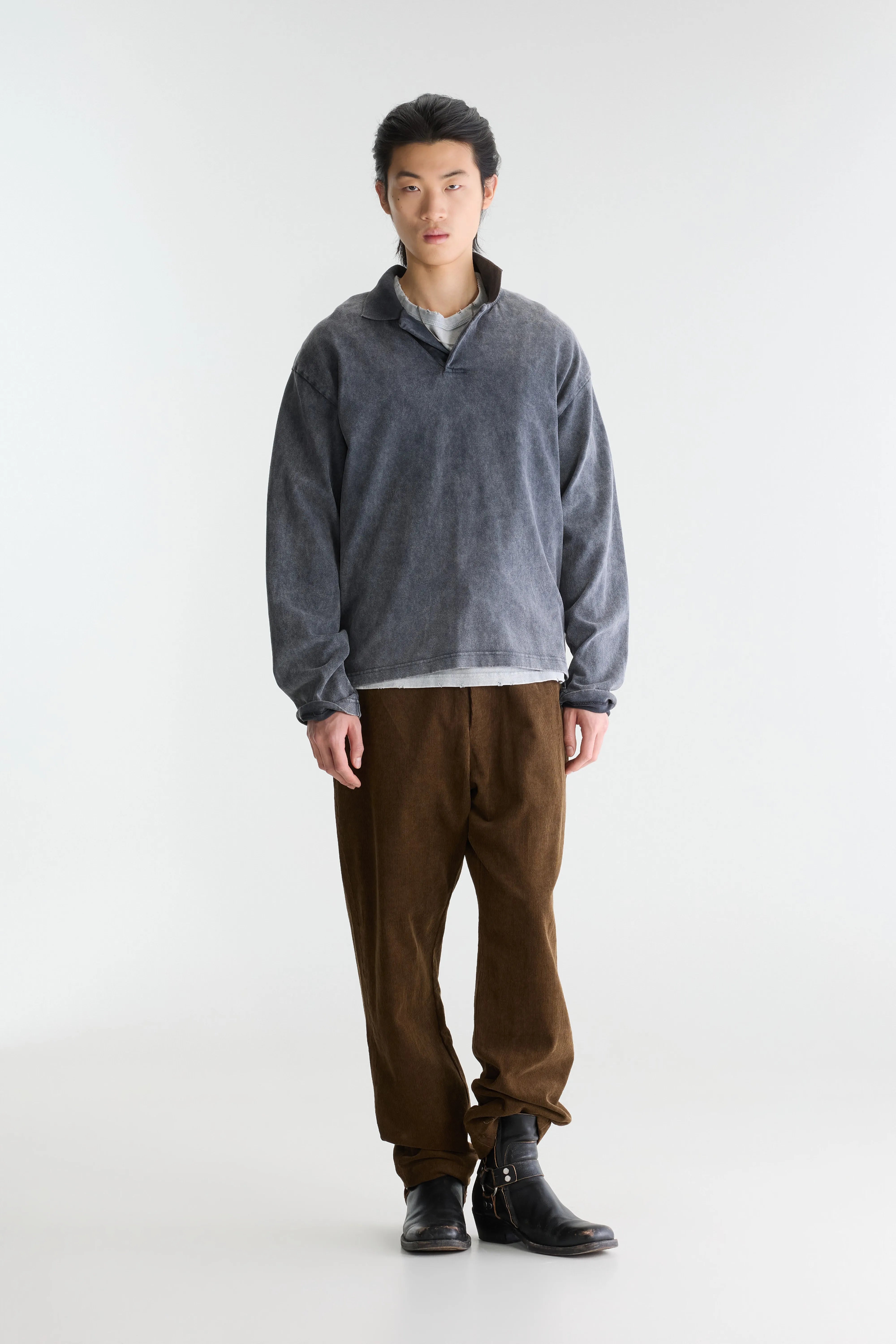 Vlugies relaxed polo (262 / M / BLACK BLUE)