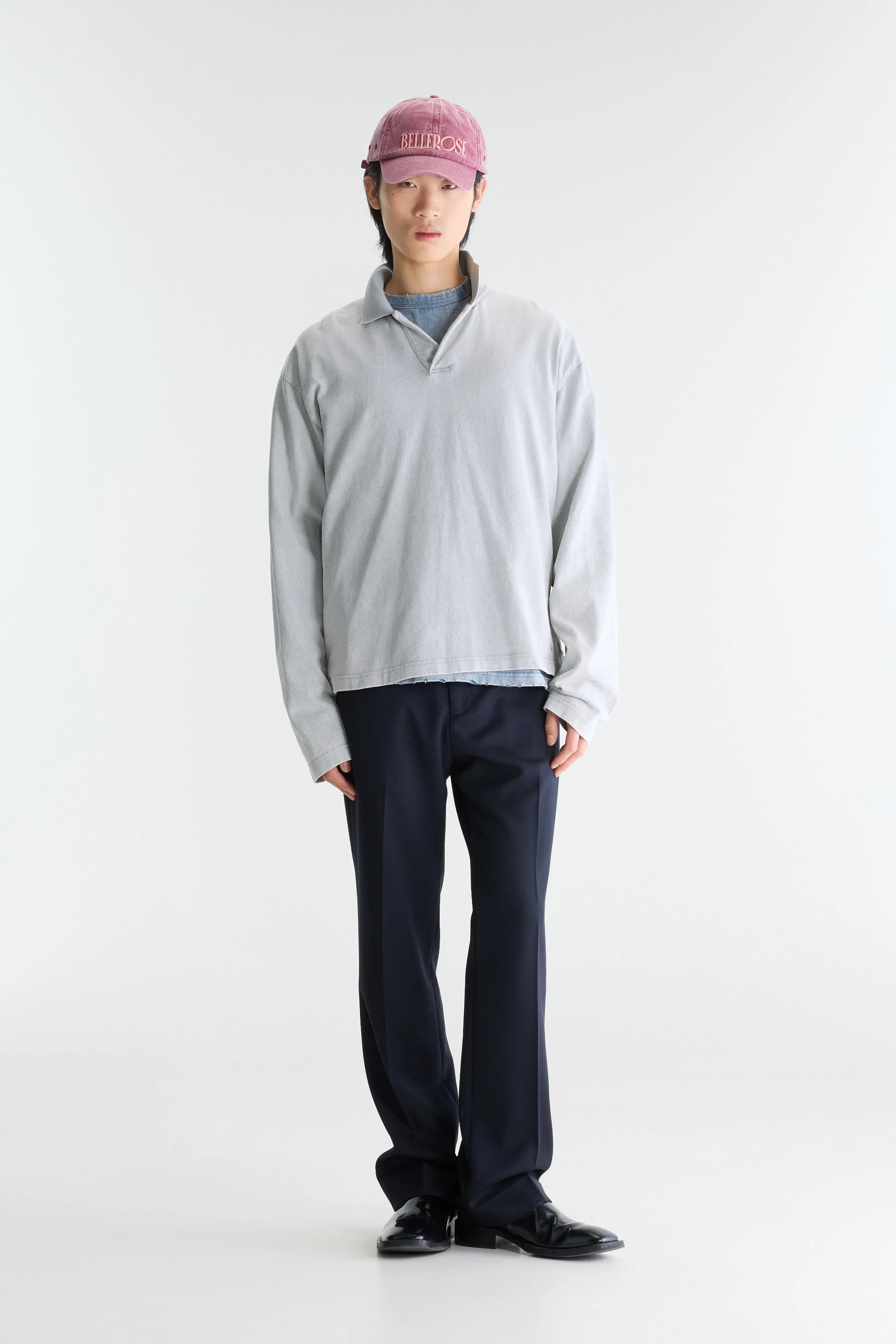 Vlugies relaxed polo (262 / M / CONCRETE)