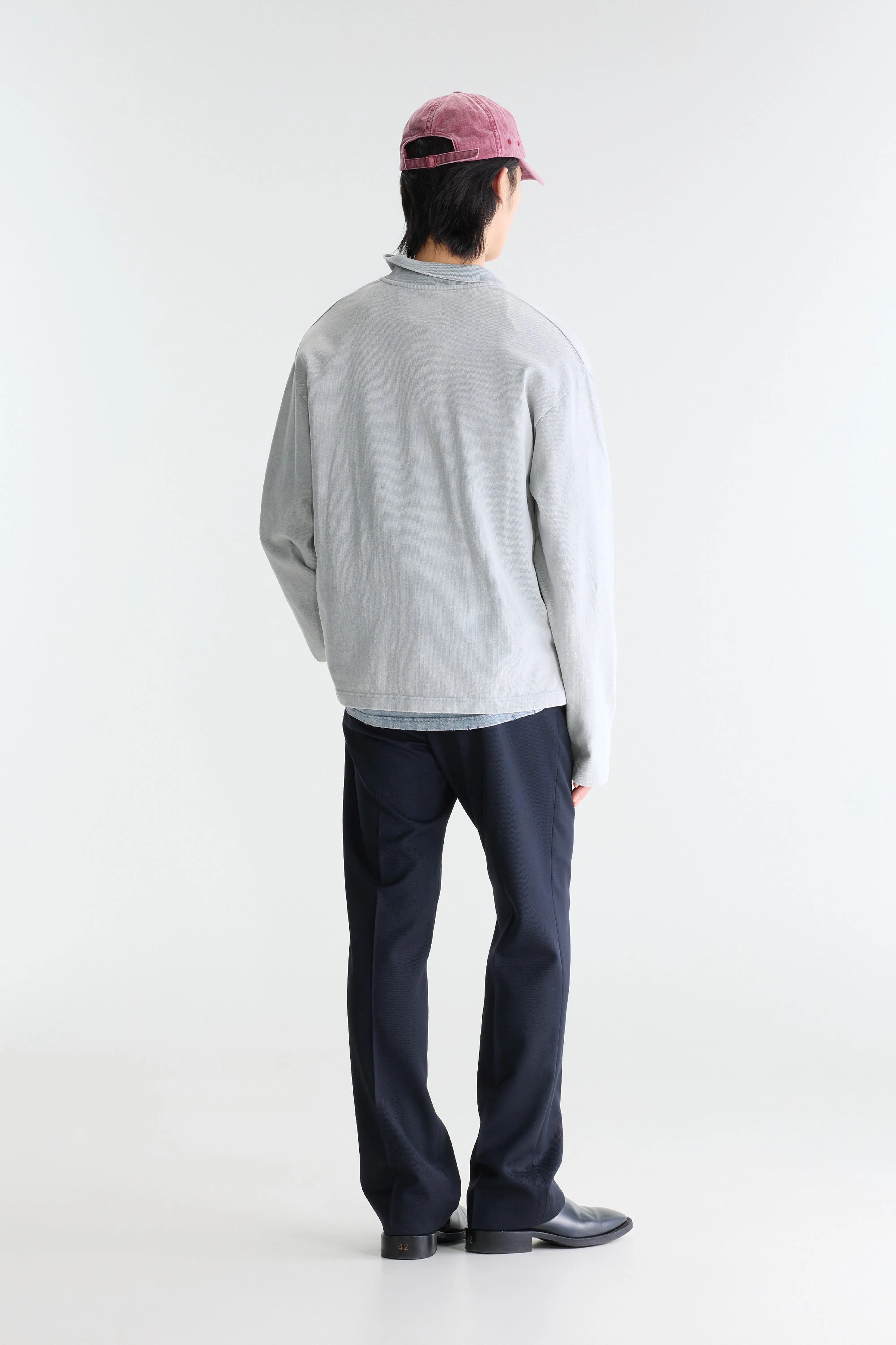 Vlugies relaxed polo (262 / M / CONCRETE)