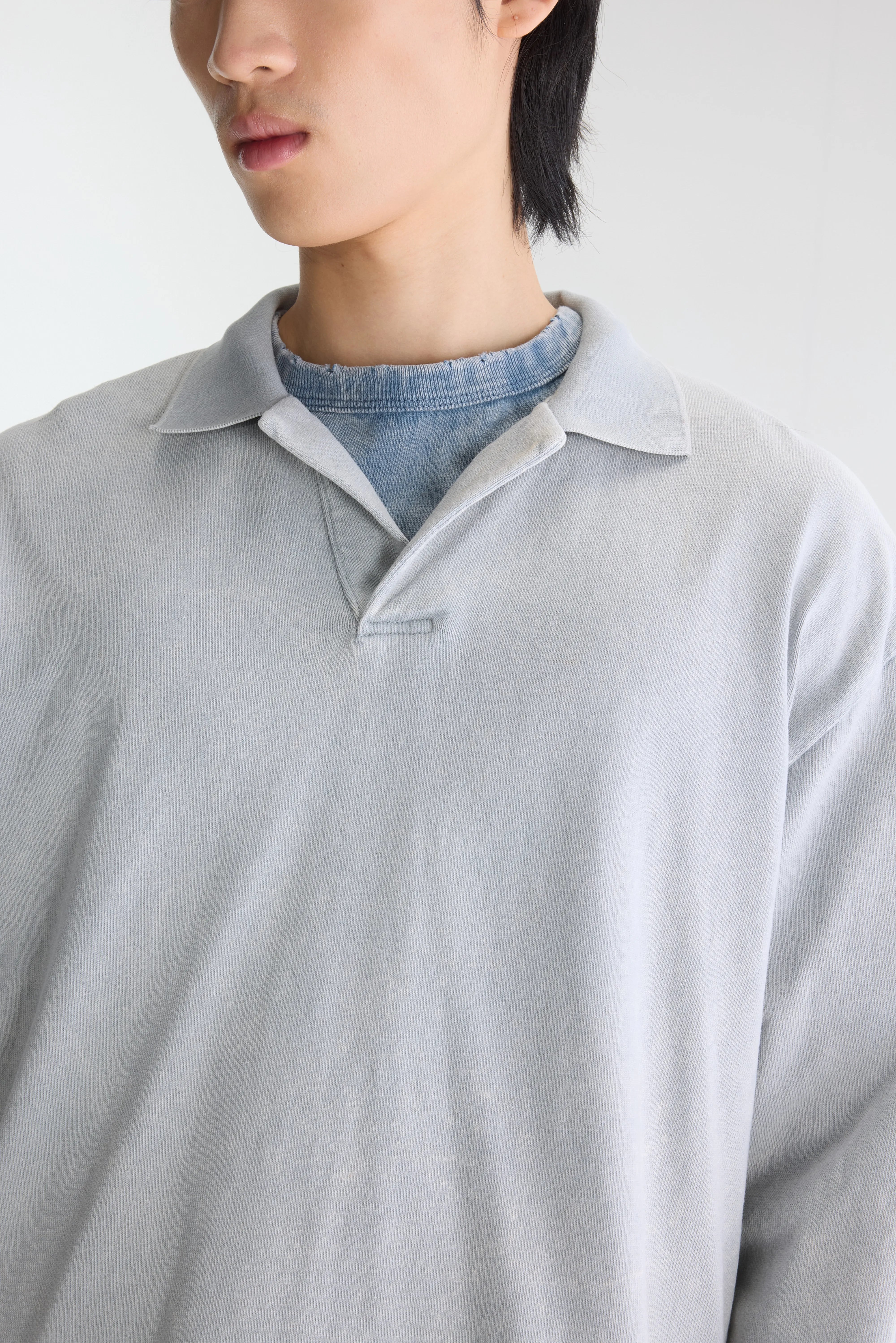 Vlugies relaxed polo (262 / M / CONCRETE)