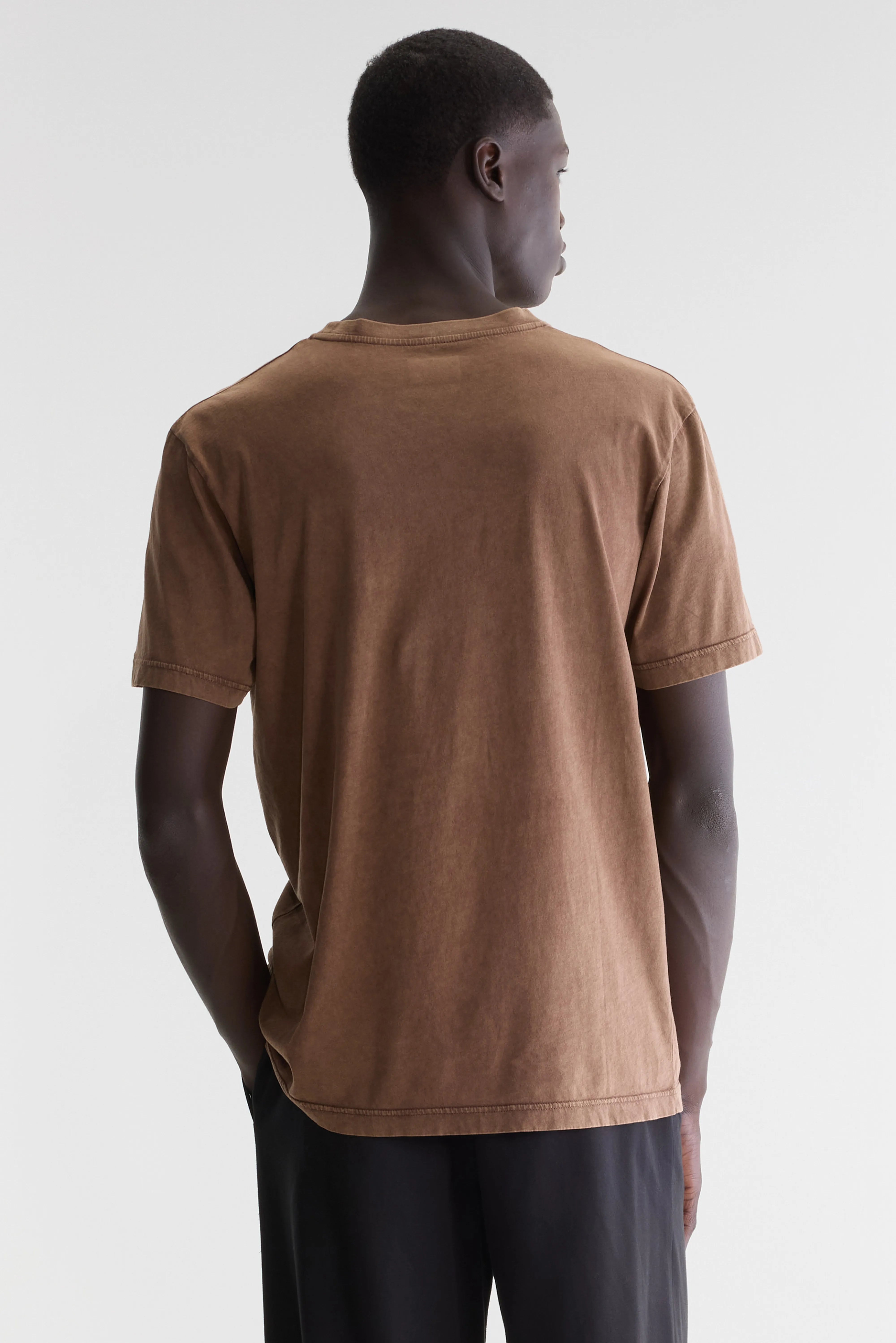 Flash short-sleeve t-shirt (262 / M / COFFEE)
