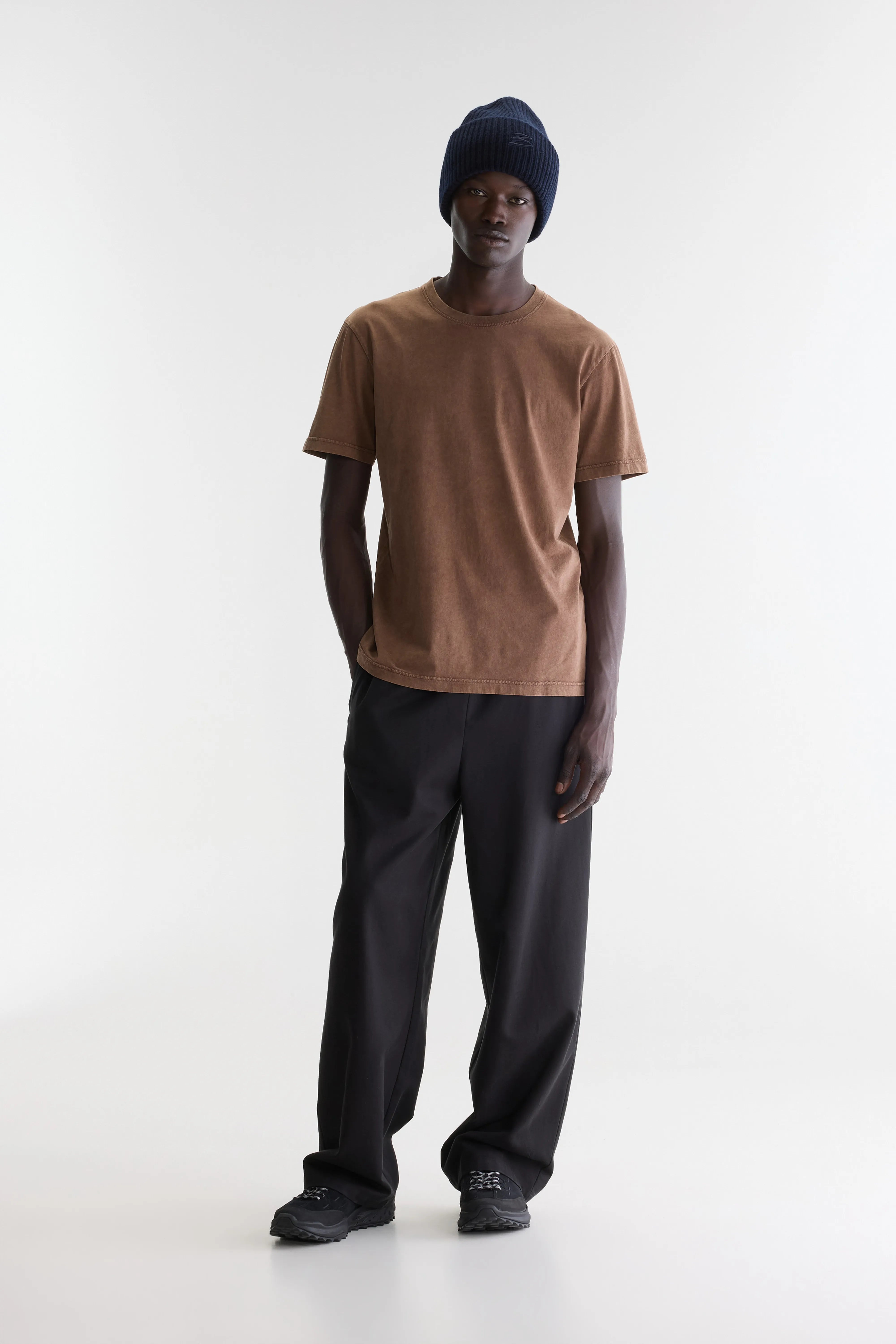 Flash short-sleeve t-shirt (262 / M / COFFEE)