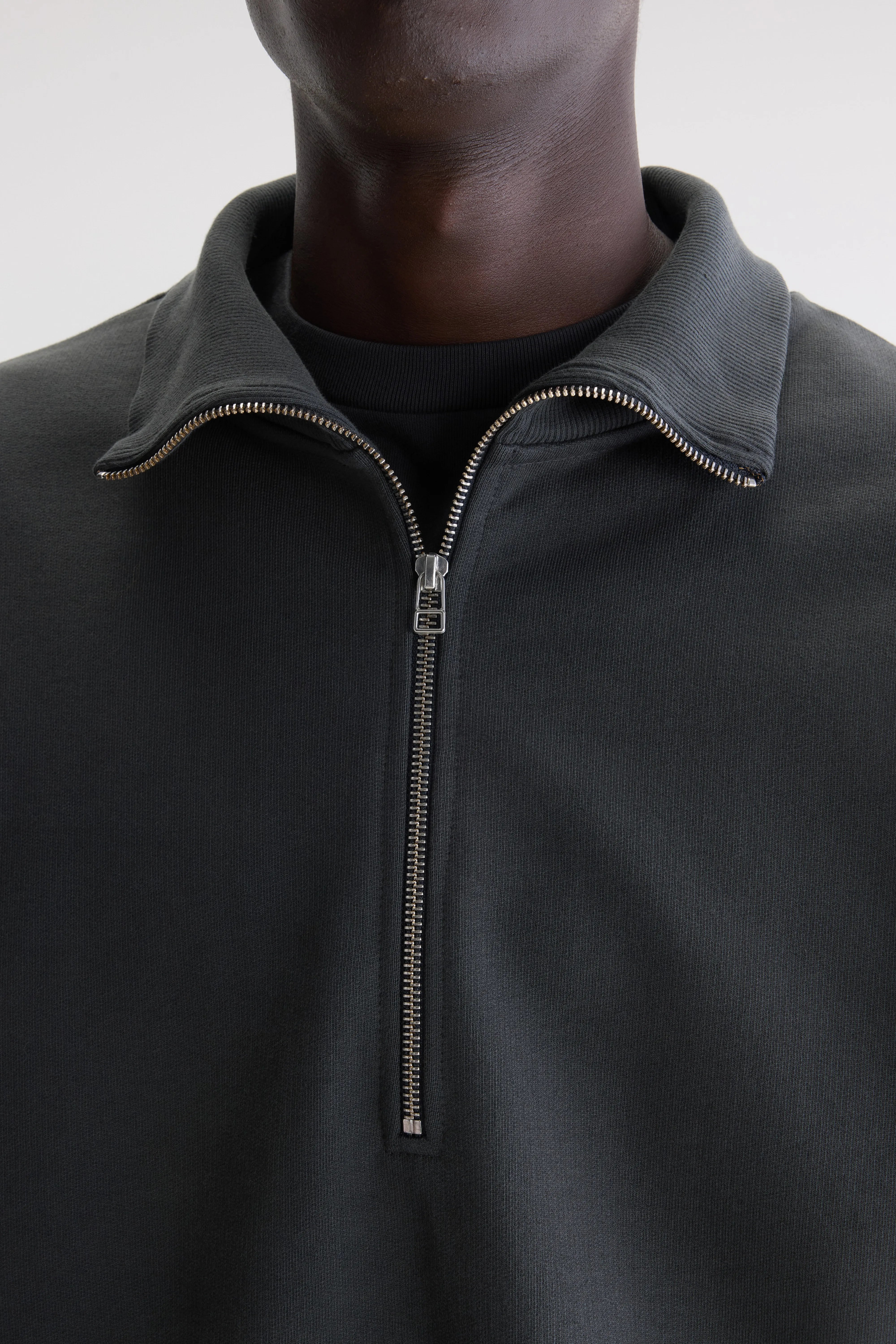 Fabro half-zipped sweatshirt (262 / M / PIRATE)