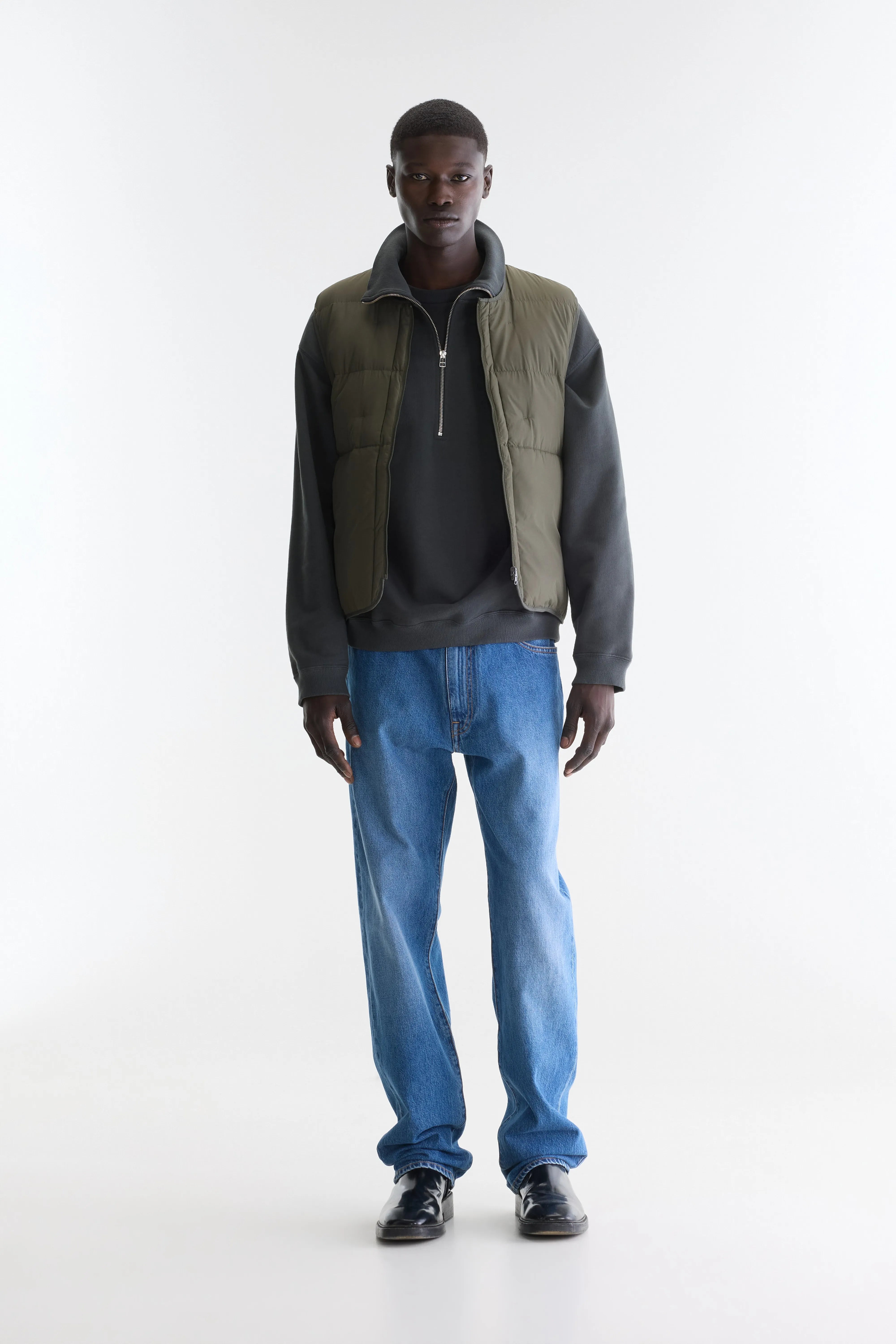 Fabro half-zipped sweatshirt (262 / M / PIRATE)