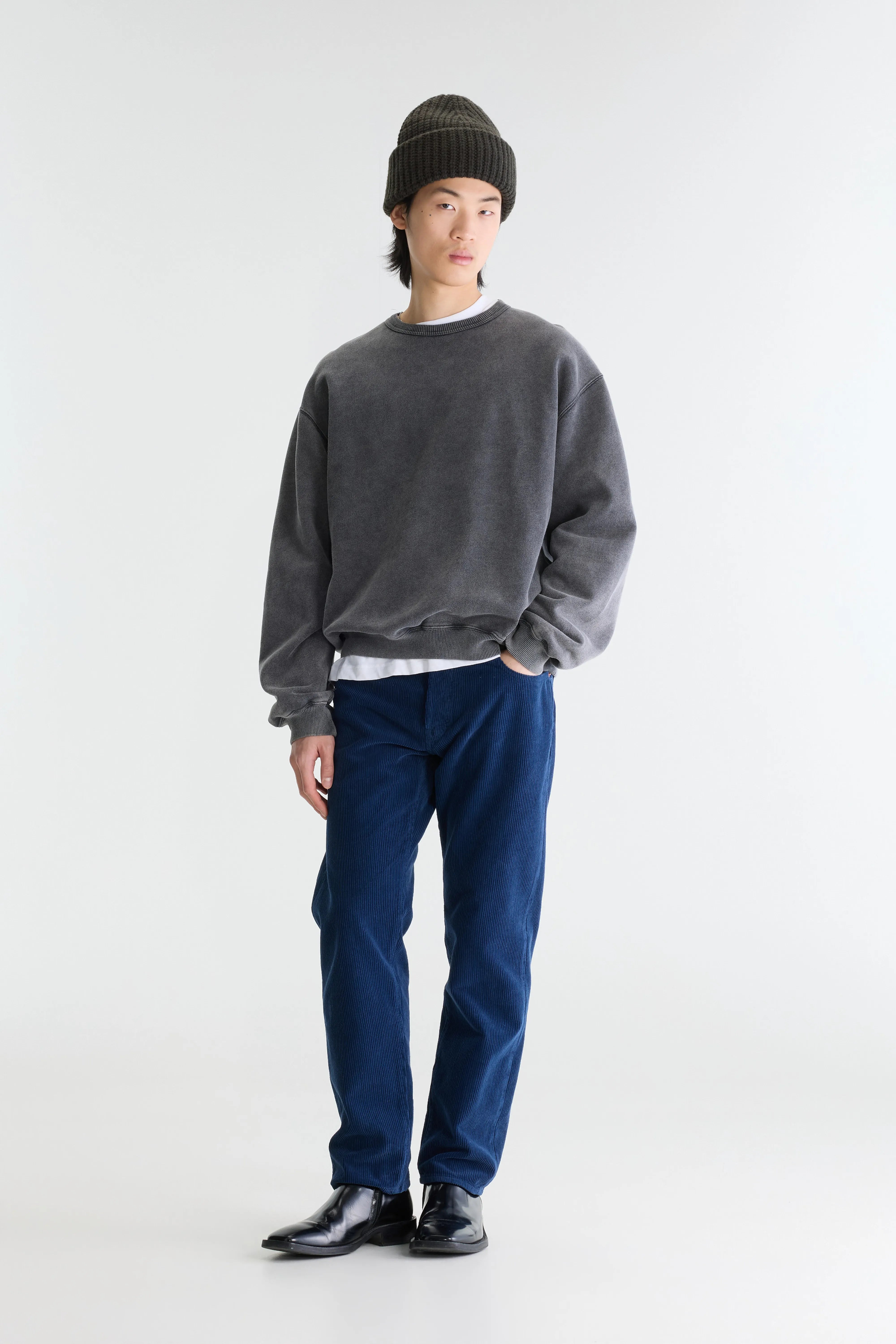Fappen crewneck sweatshirt (262 / M / BLACK)