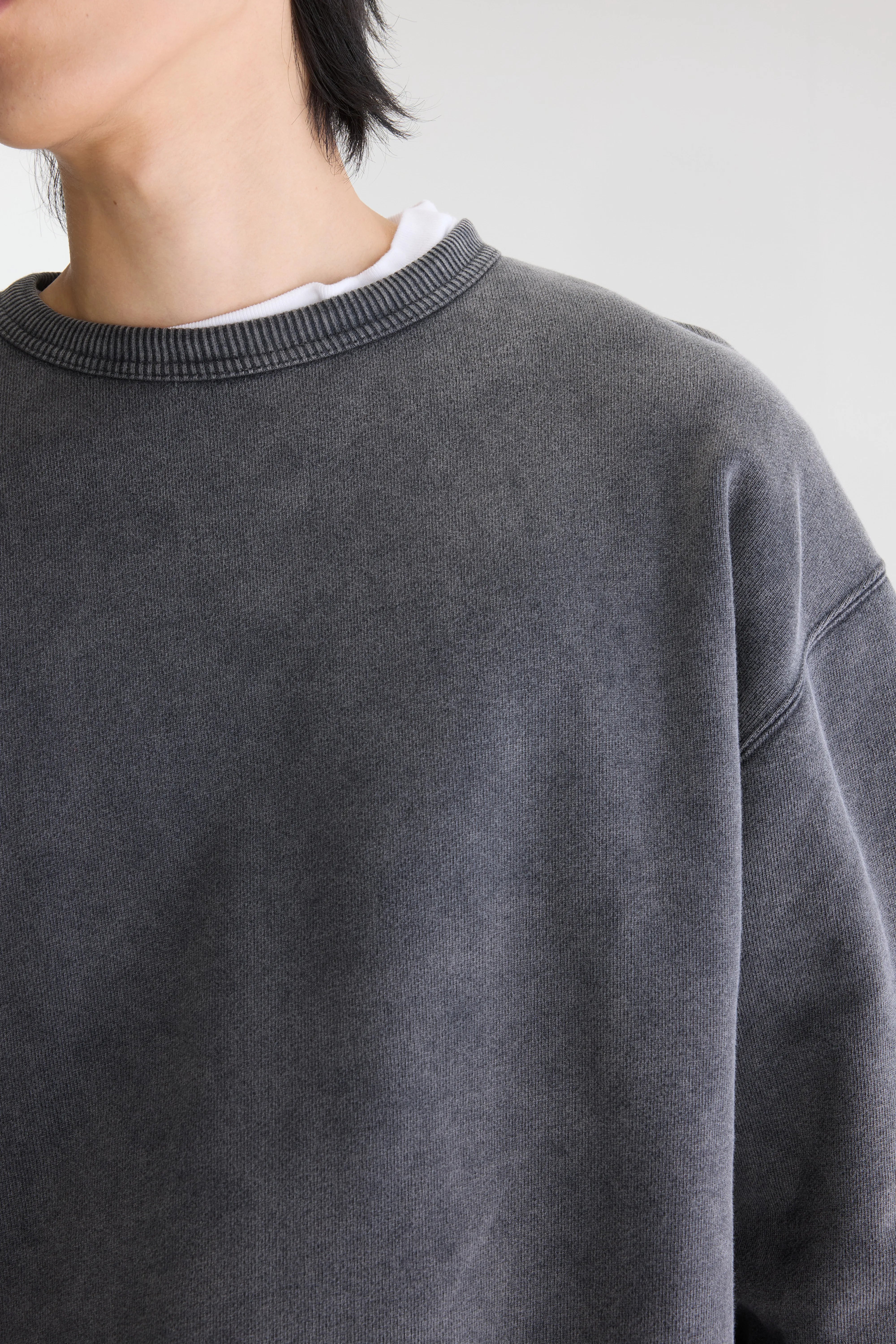 Fappen crewneck sweatshirt (262 / M / BLACK)