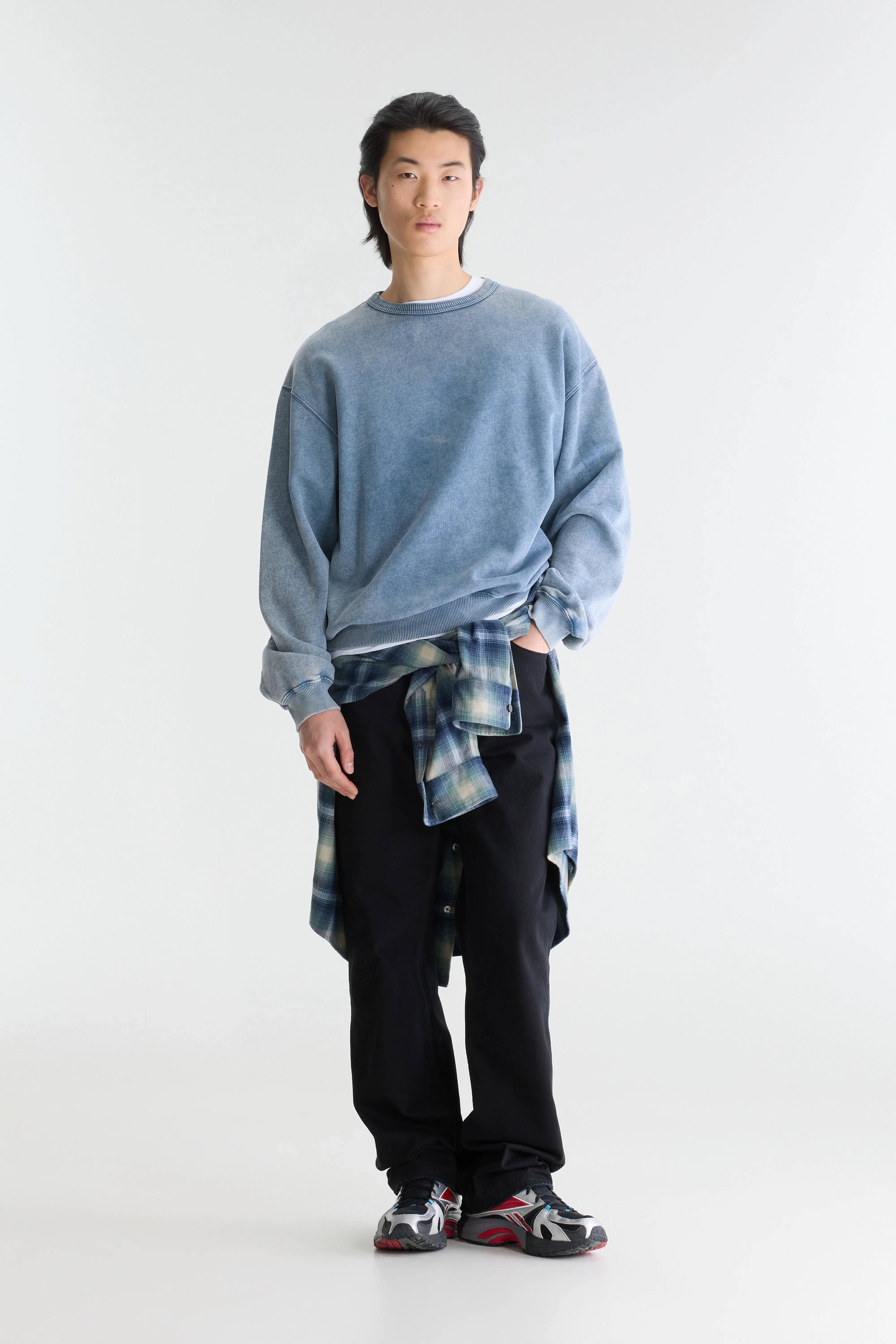 Fappen crewneck sweatshirt (262 / M / TEAL)