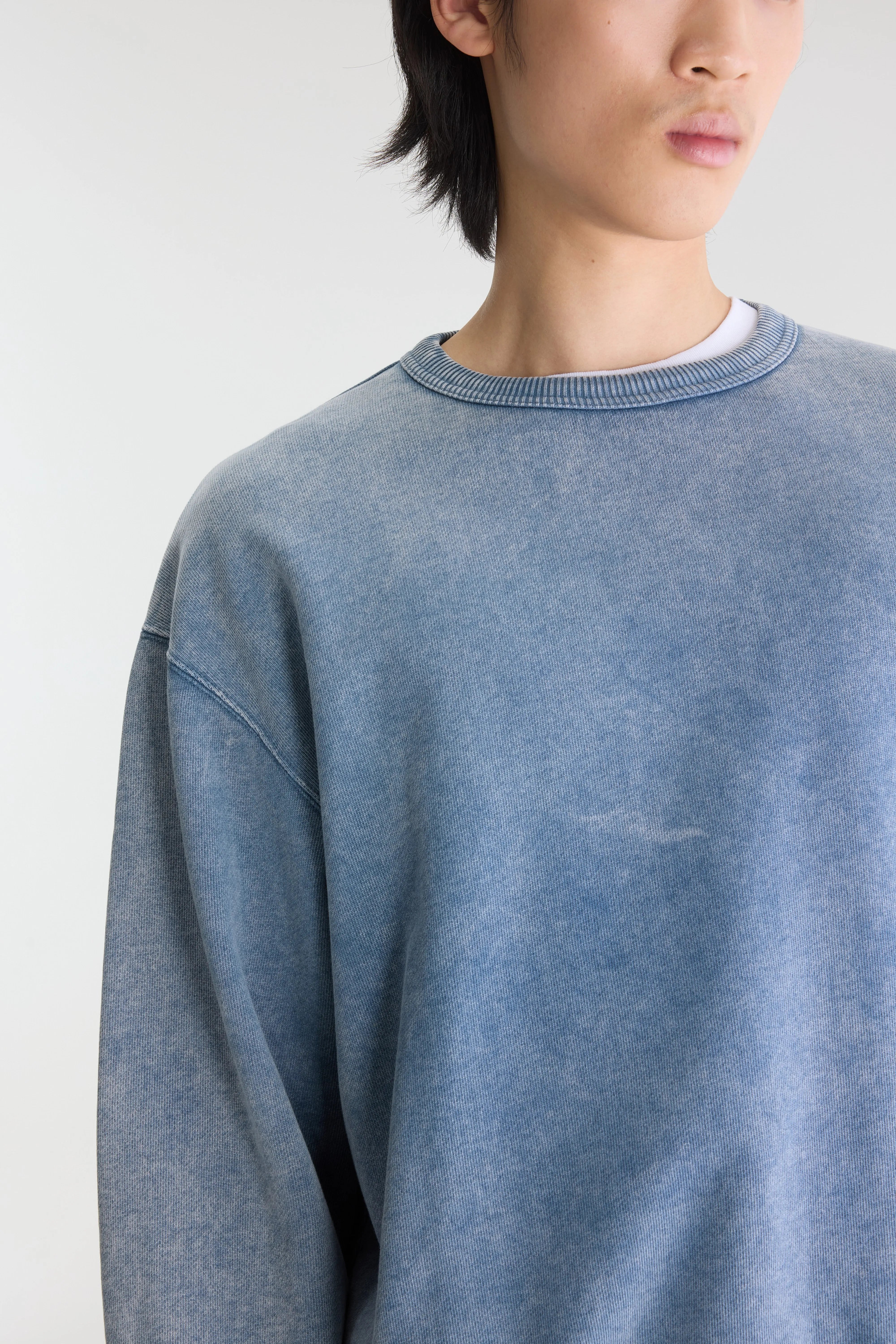 Fappen crewneck sweatshirt (262 / M / TEAL)