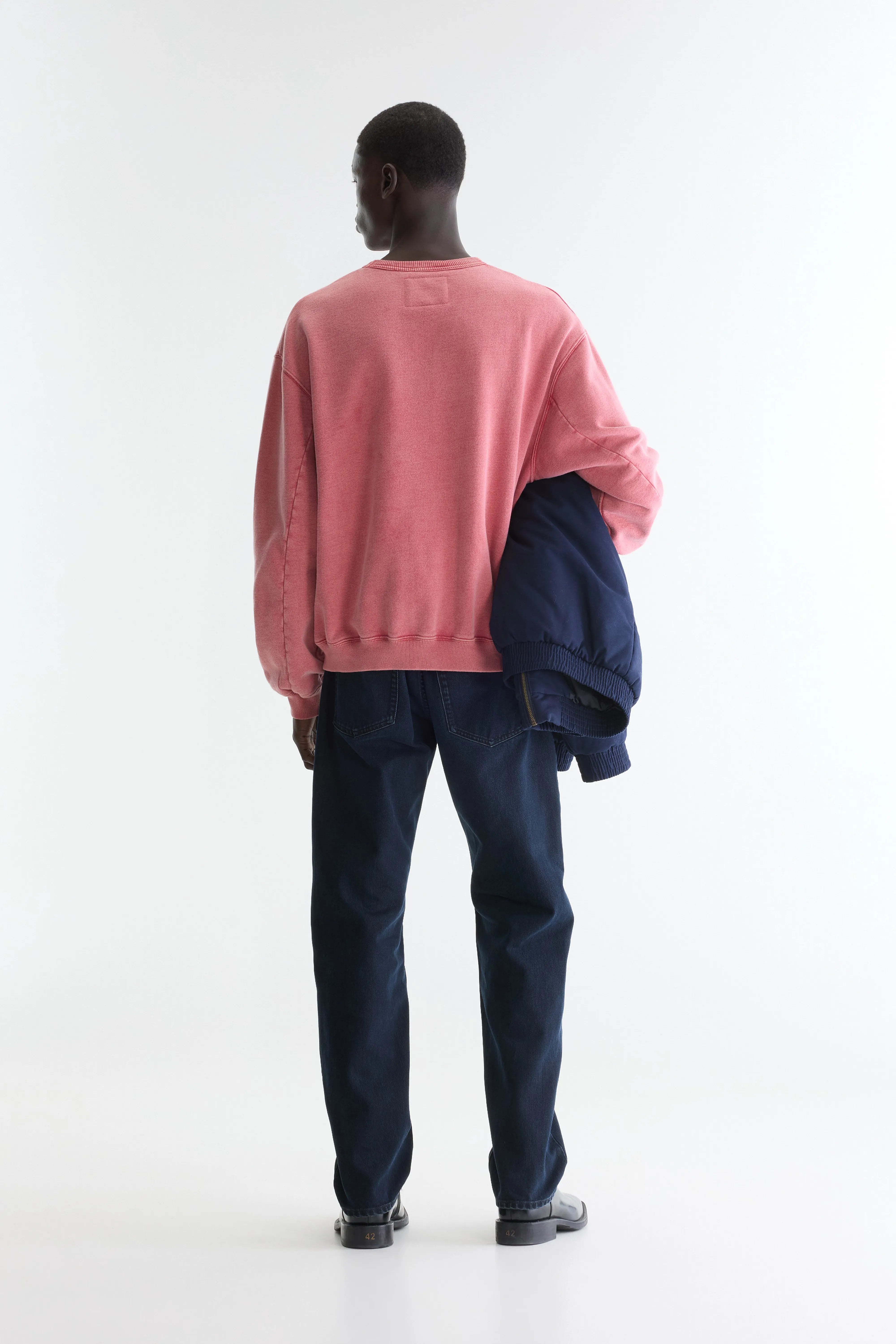 Fappen crewneck sweatshirt (262 / M / CRANBERRY)