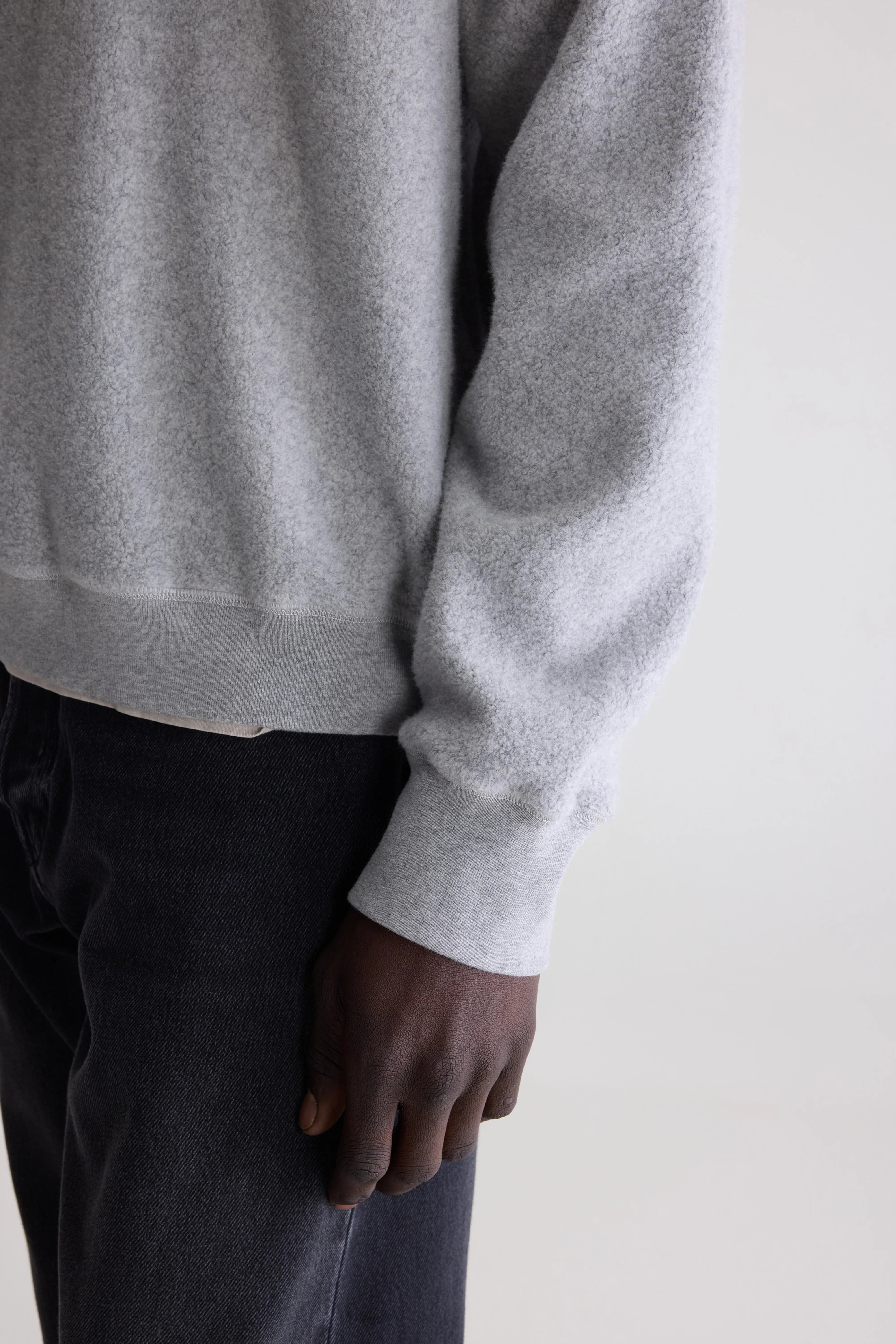 Matt crewneck sweatshirt (262 / M / GREY MELANGE)