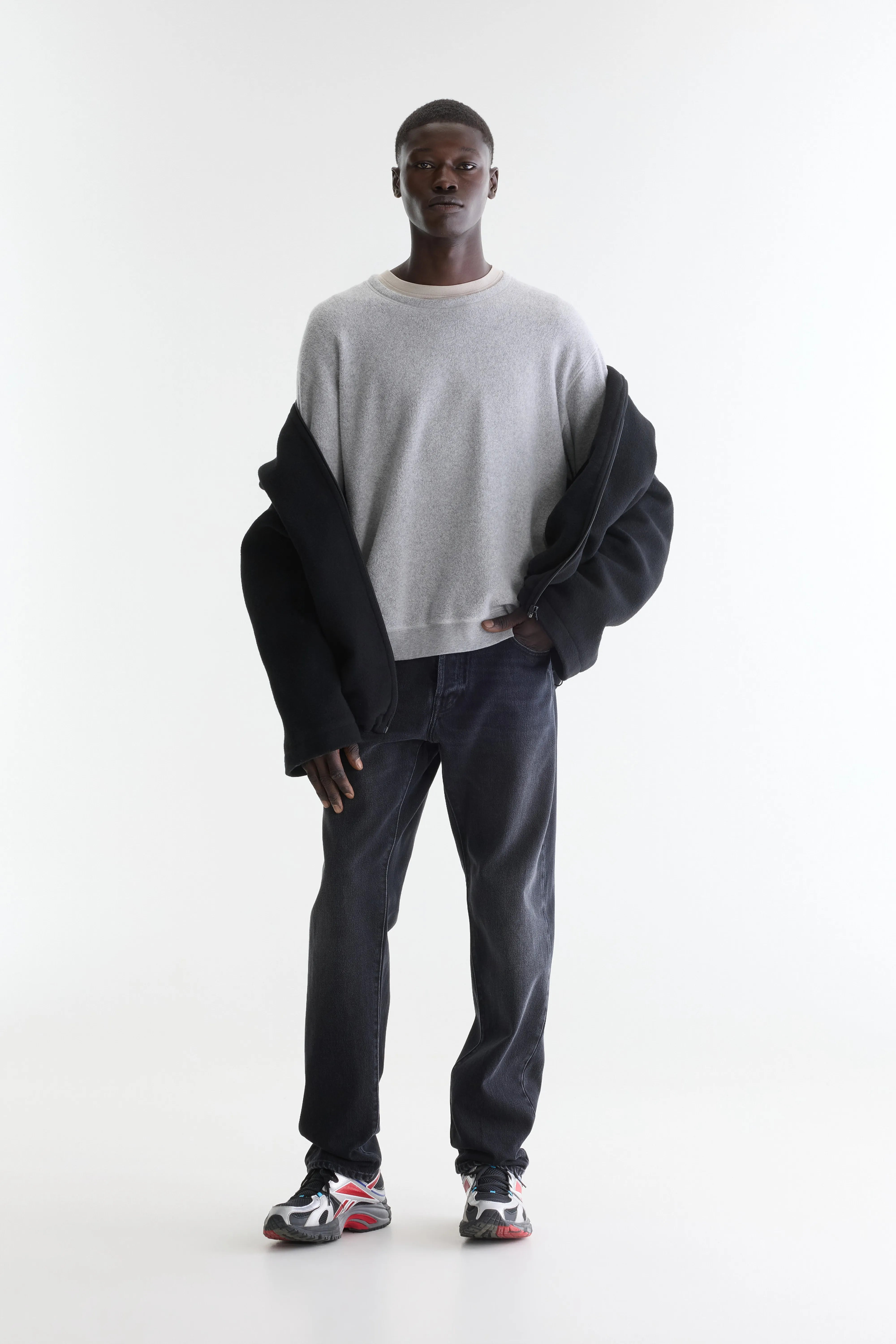 Matt crewneck sweatshirt (262 / M / GREY MELANGE)