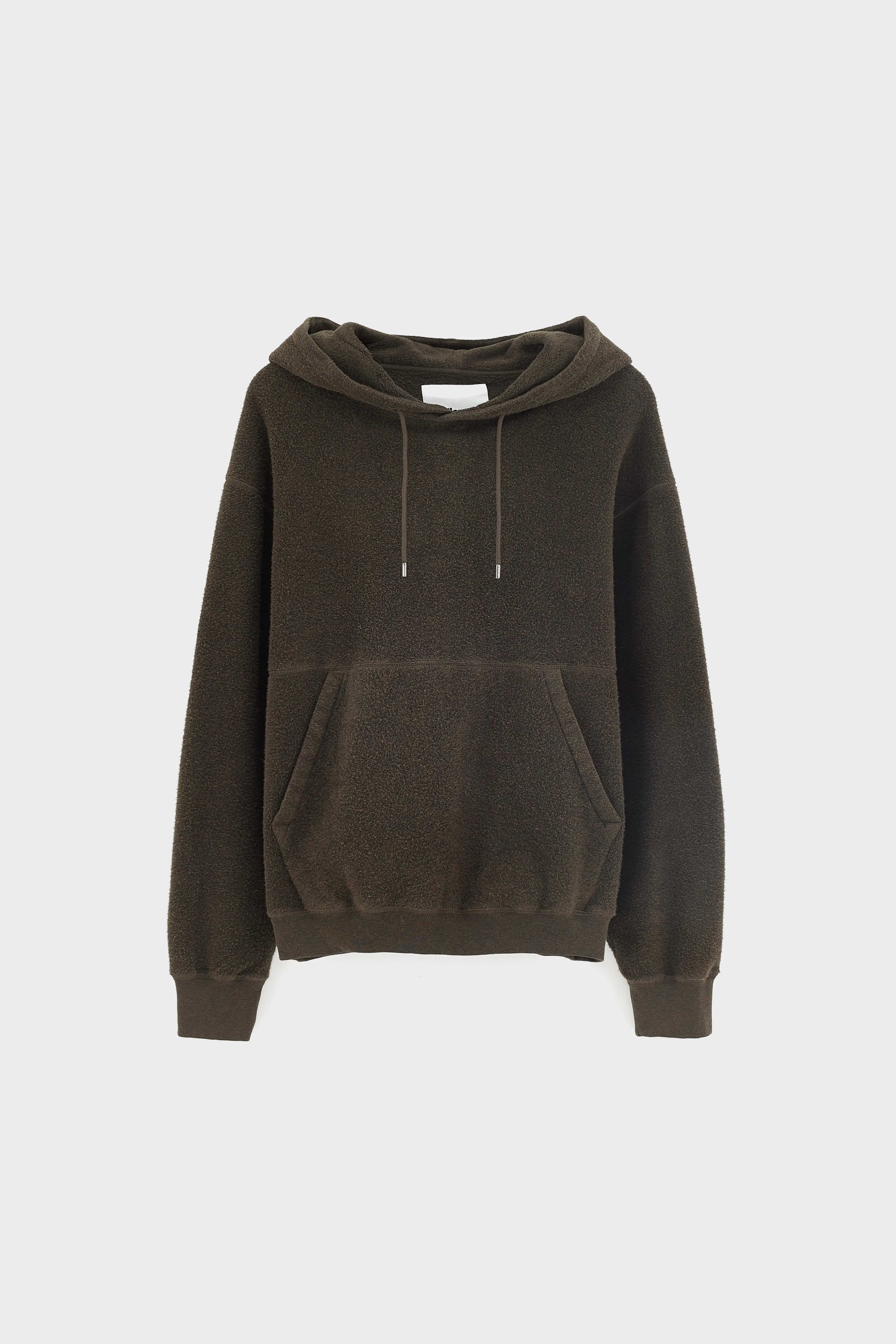 Mattis relaxed hoodie (262 / M / DARK BROWN)