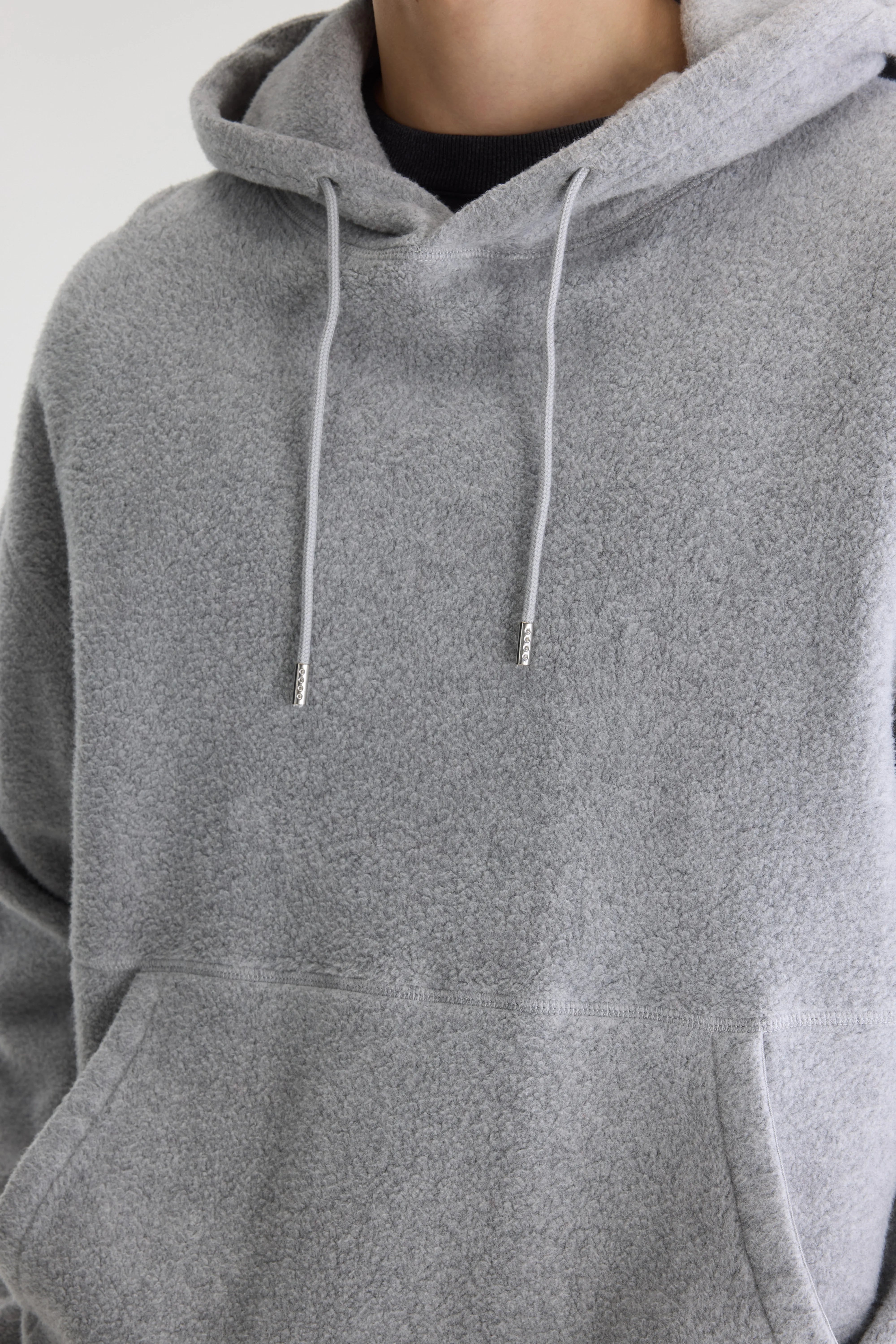 Mattis relaxed hoodie (262 / M / GREY MELANGE)