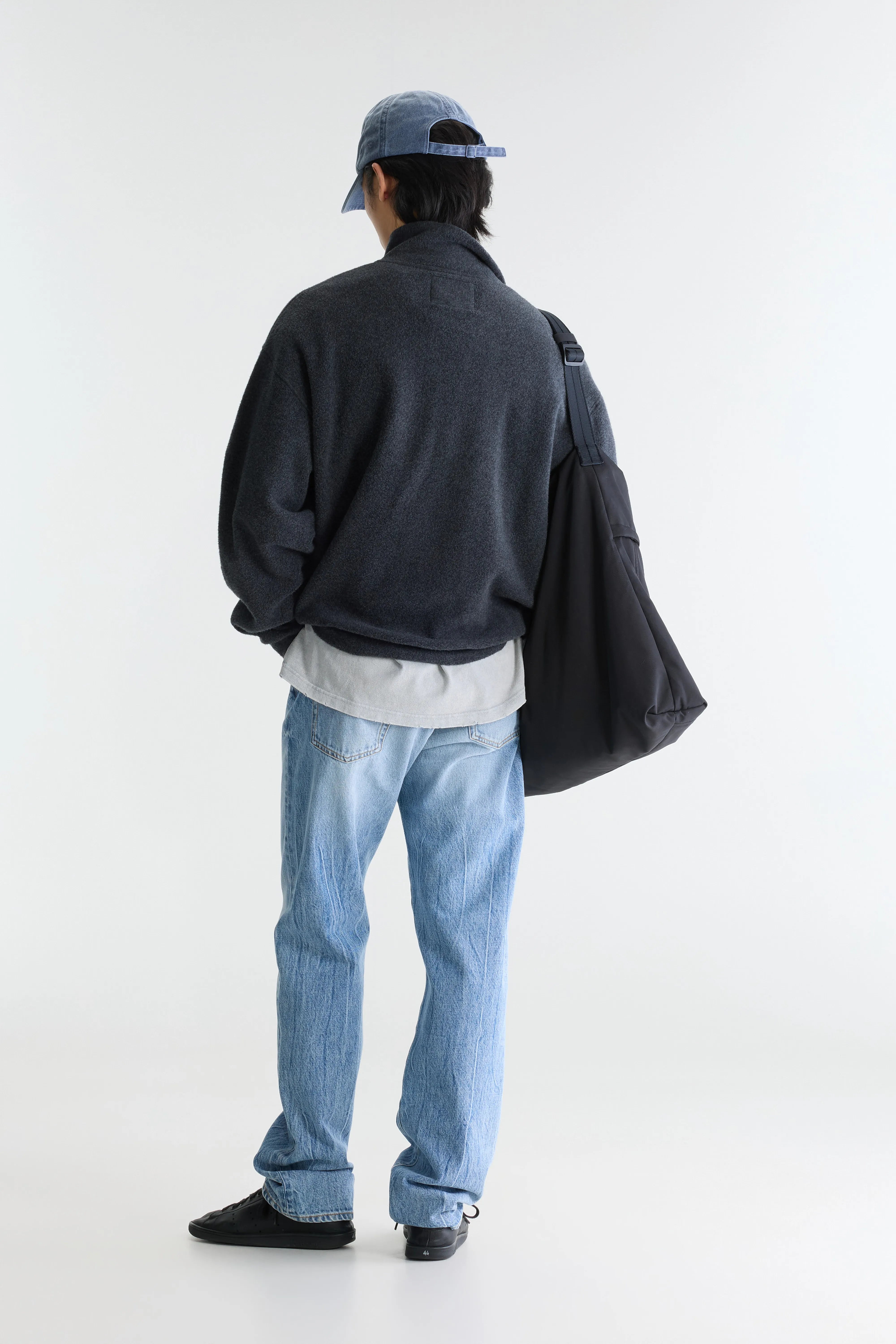 Maber zipped-collar sweatshirt (262 / M / ANTHRACITE)