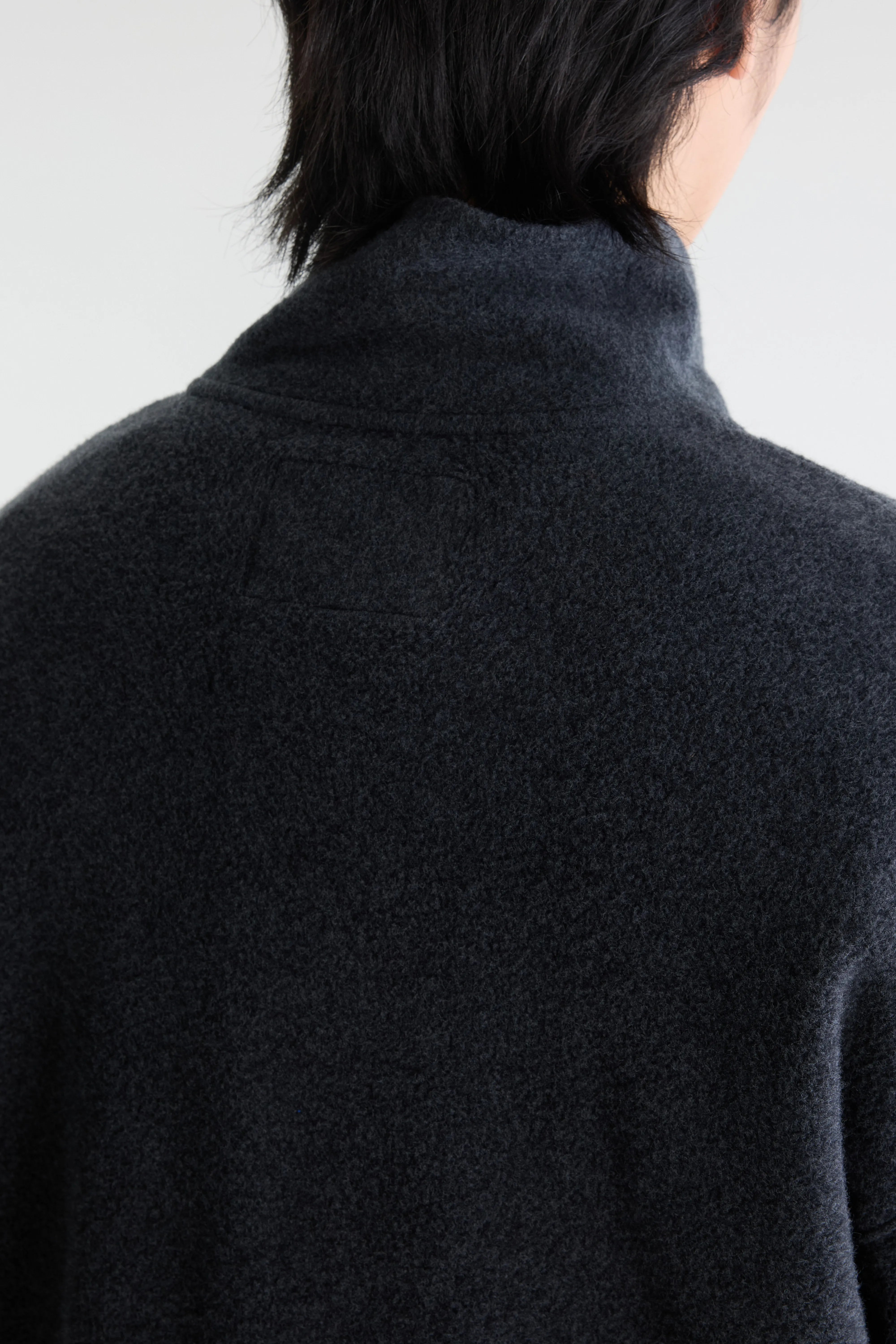 Maber zipped-collar sweatshirt (262 / M / ANTHRACITE)