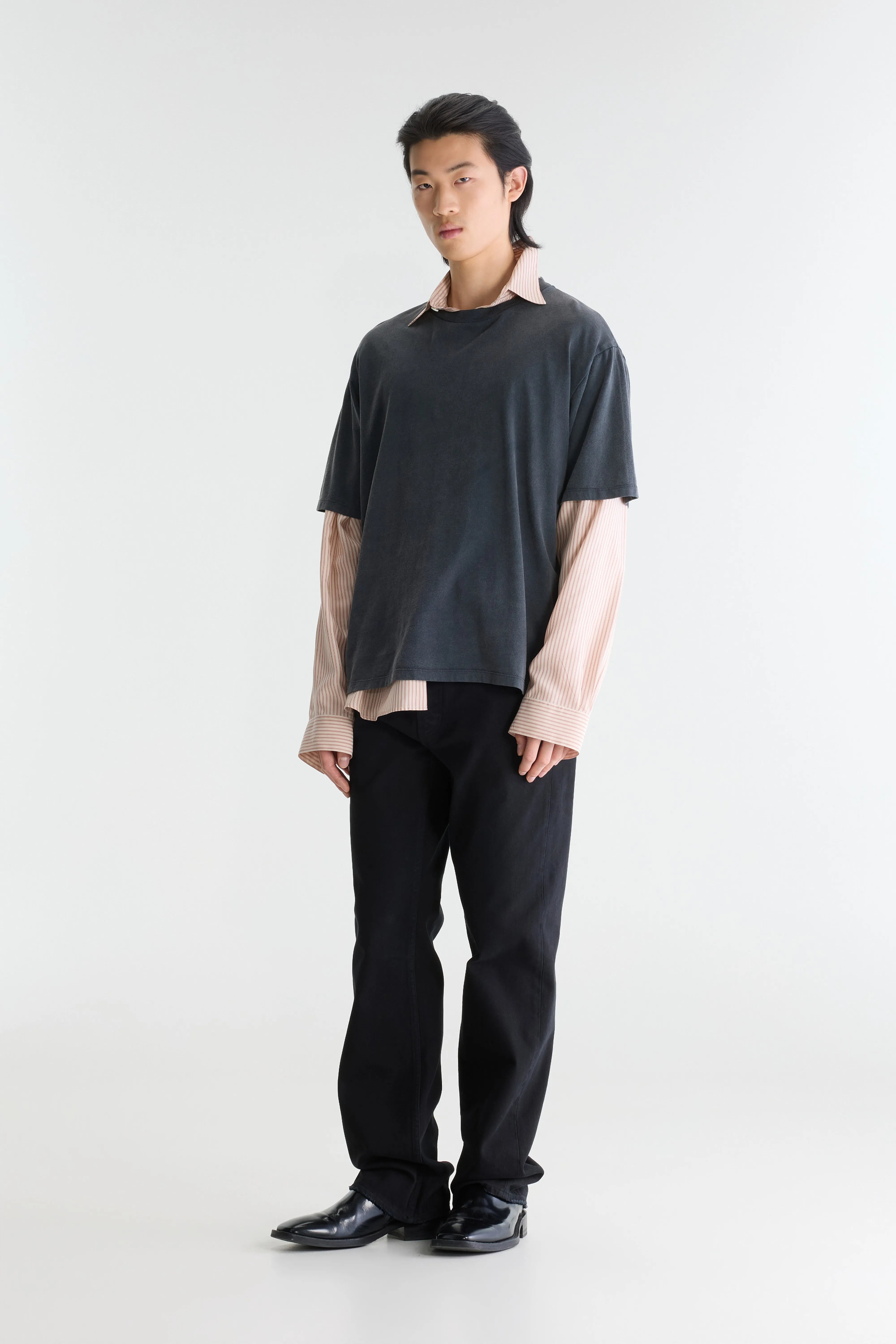 Vide short-sleeve t-shirt (262 / M / BLACK SAND)