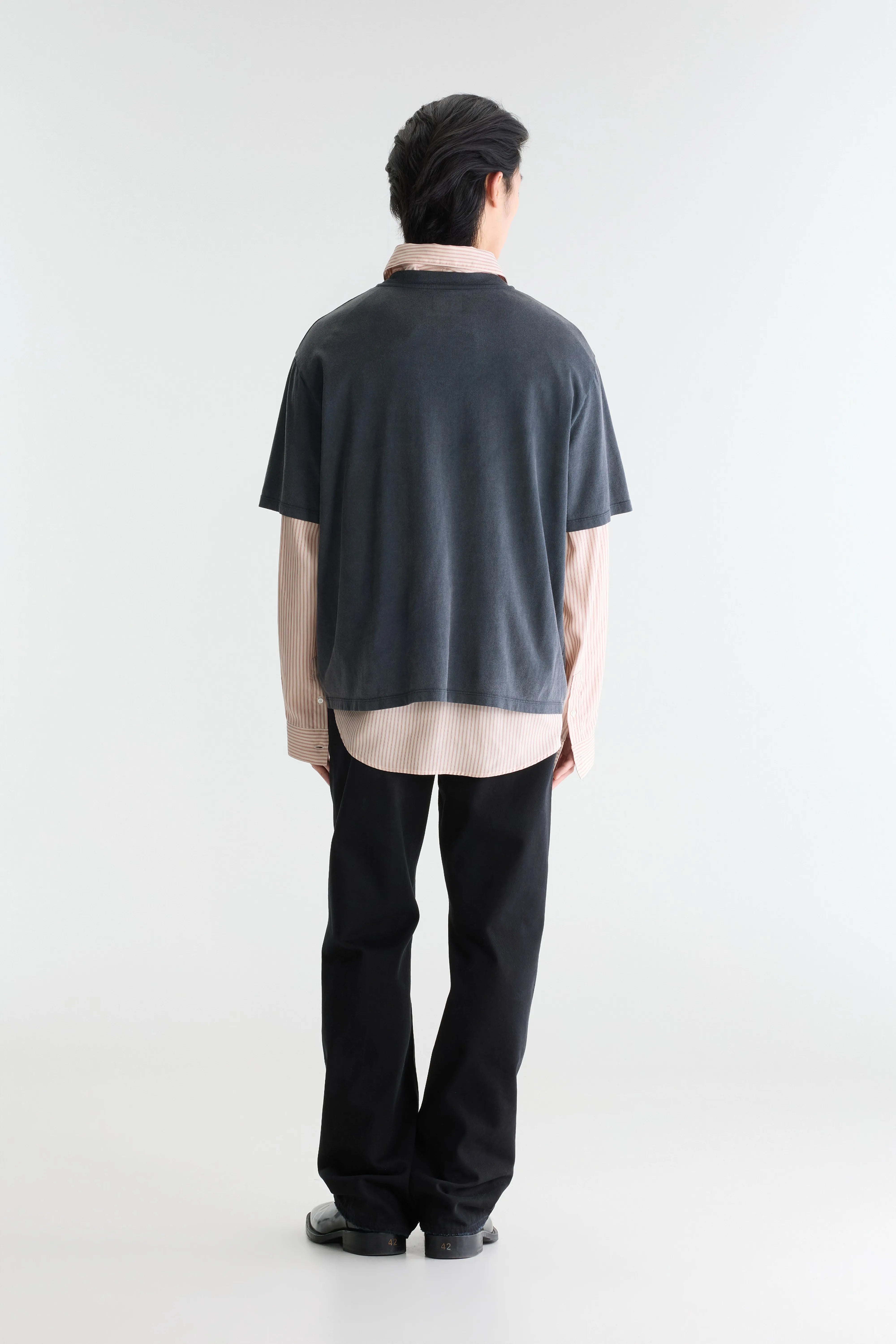 Vide short-sleeve t-shirt (262 / M / BLACK SAND)