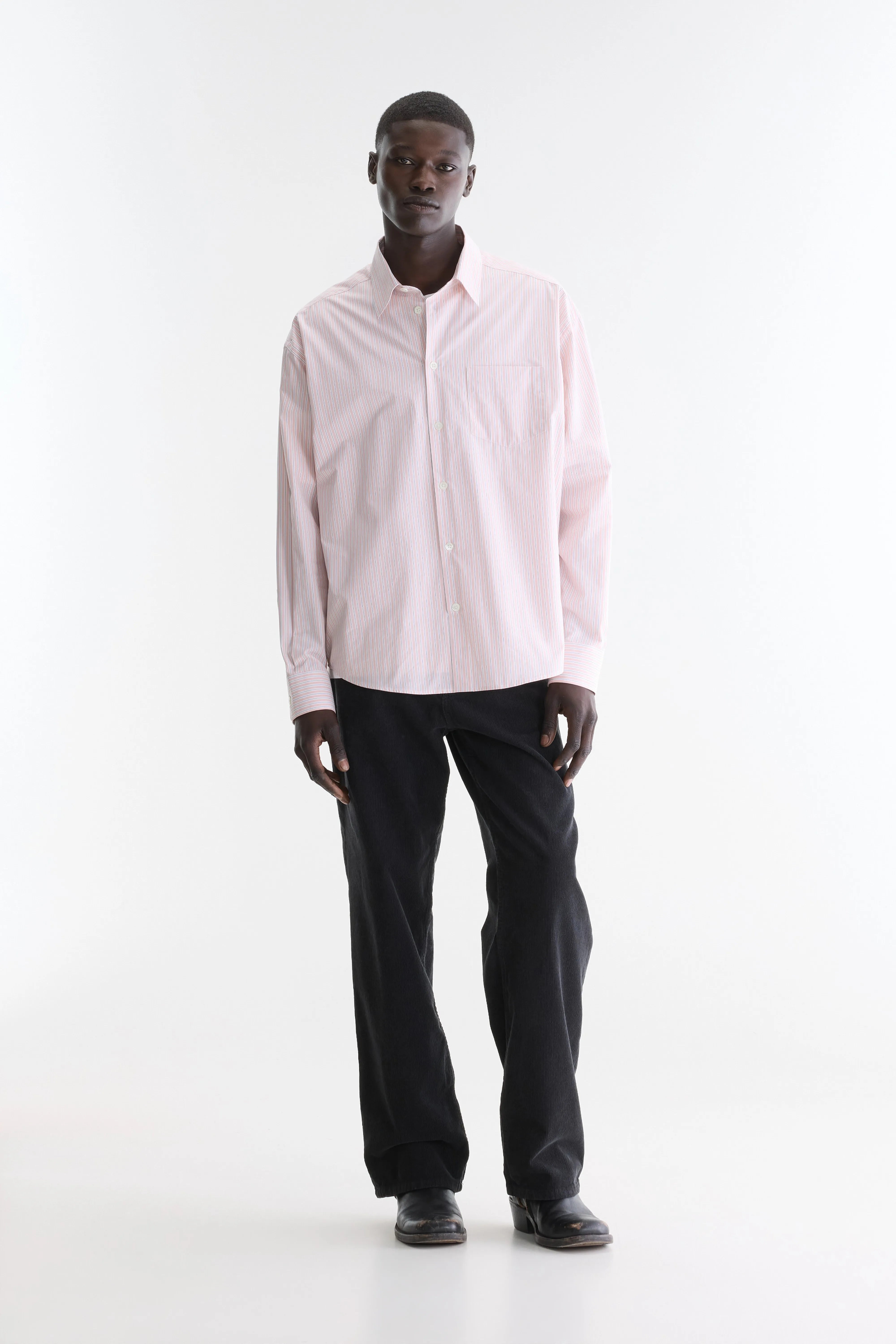 Frame striped shirt (262 / M / STRIPE B)