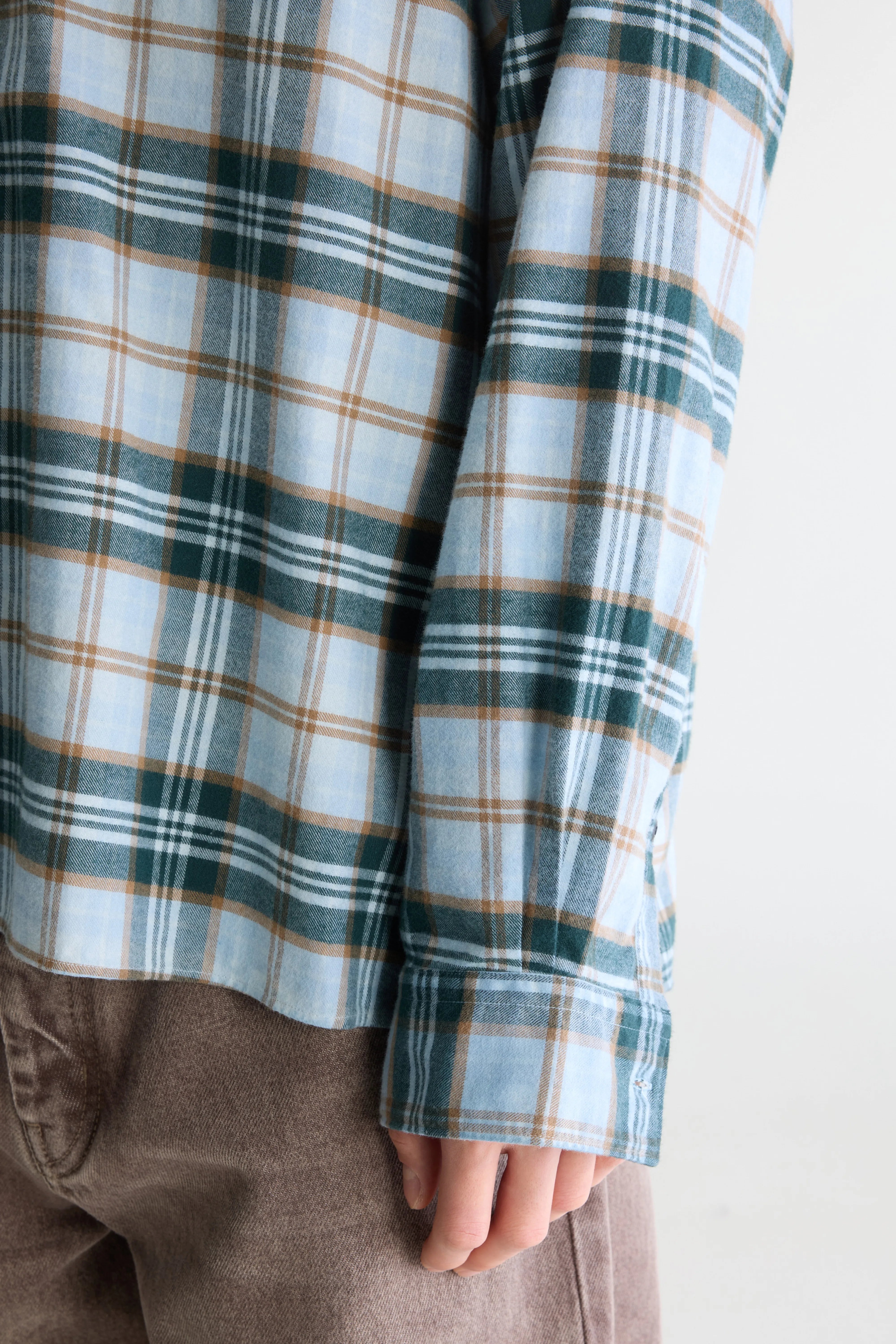 Chemise à carreaux Gollip (262 / M / BLUE FOG)