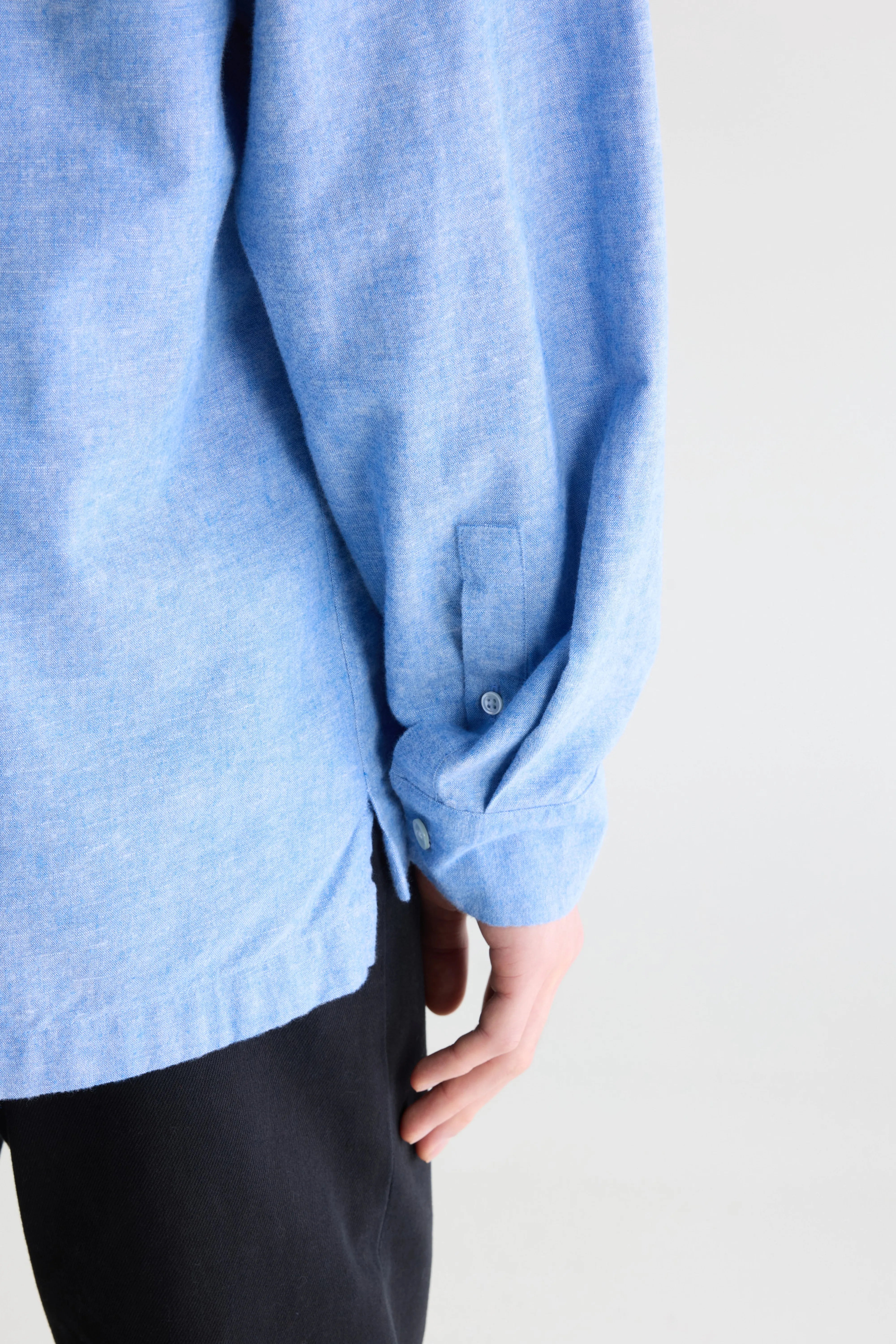 Flip relaxed shirt (262 / M / BLUE)