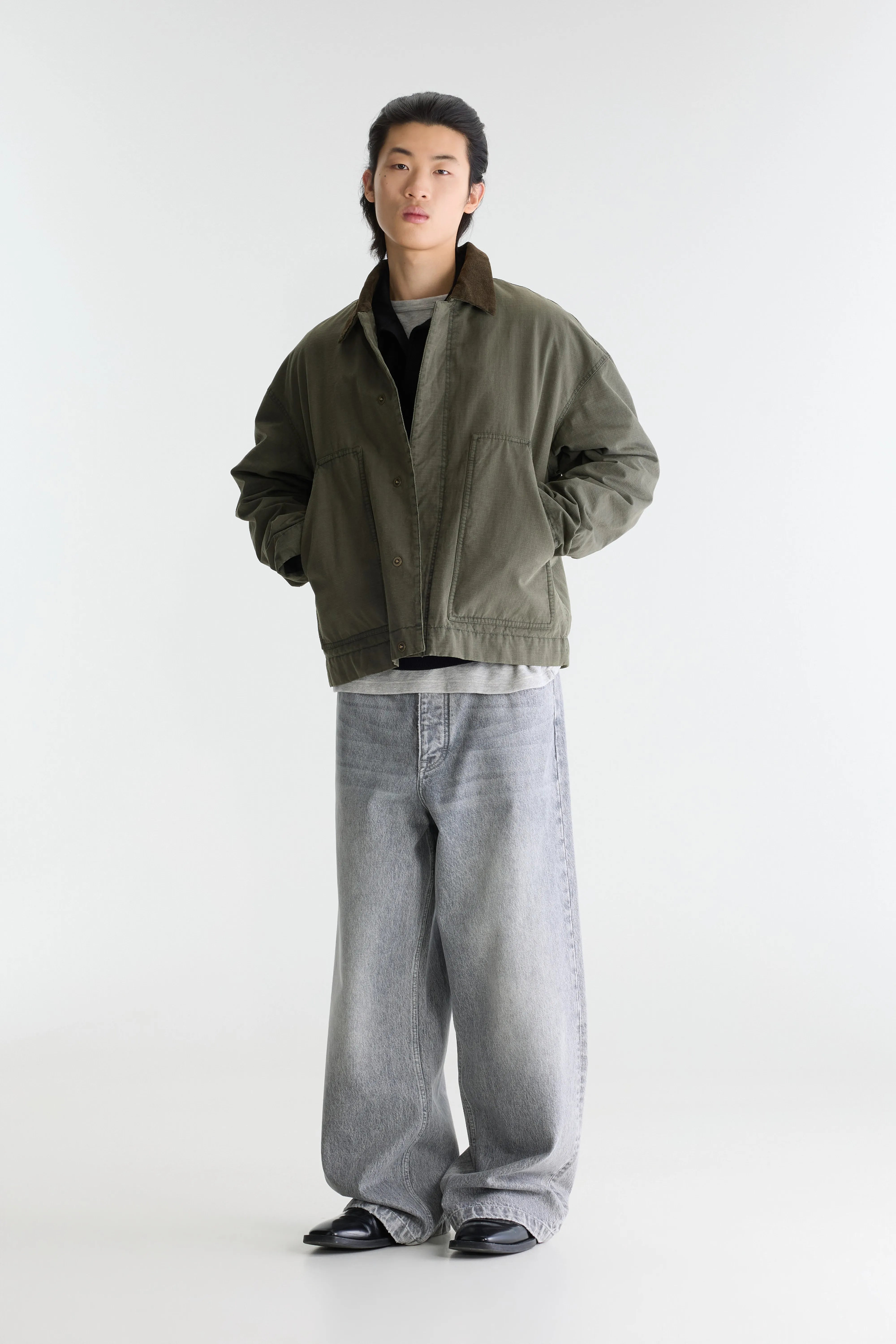 Plod relaxed jacket (262 / M / THYME)