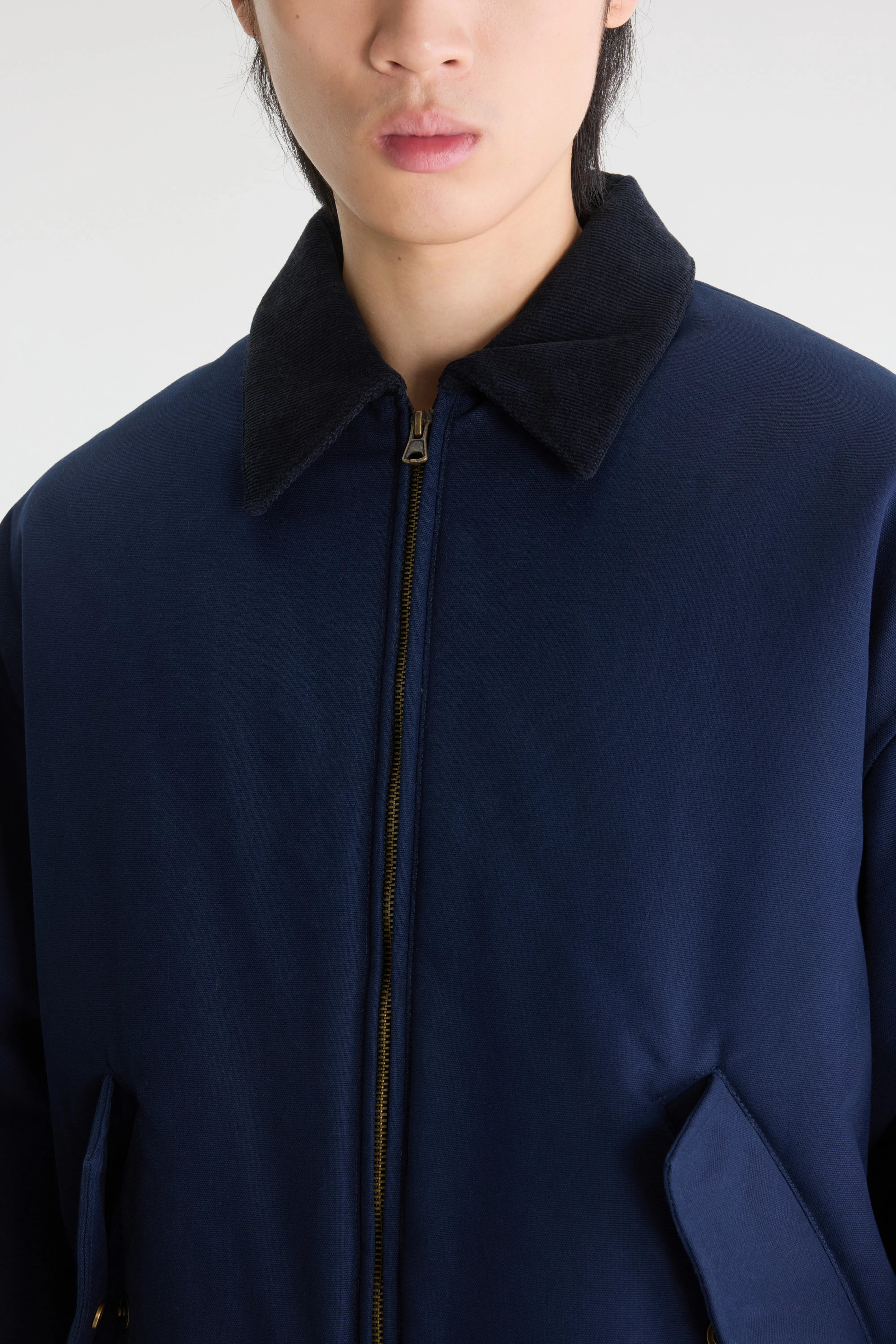 Joggy relaxed jacket (262 / M / DEEP BLUE)
