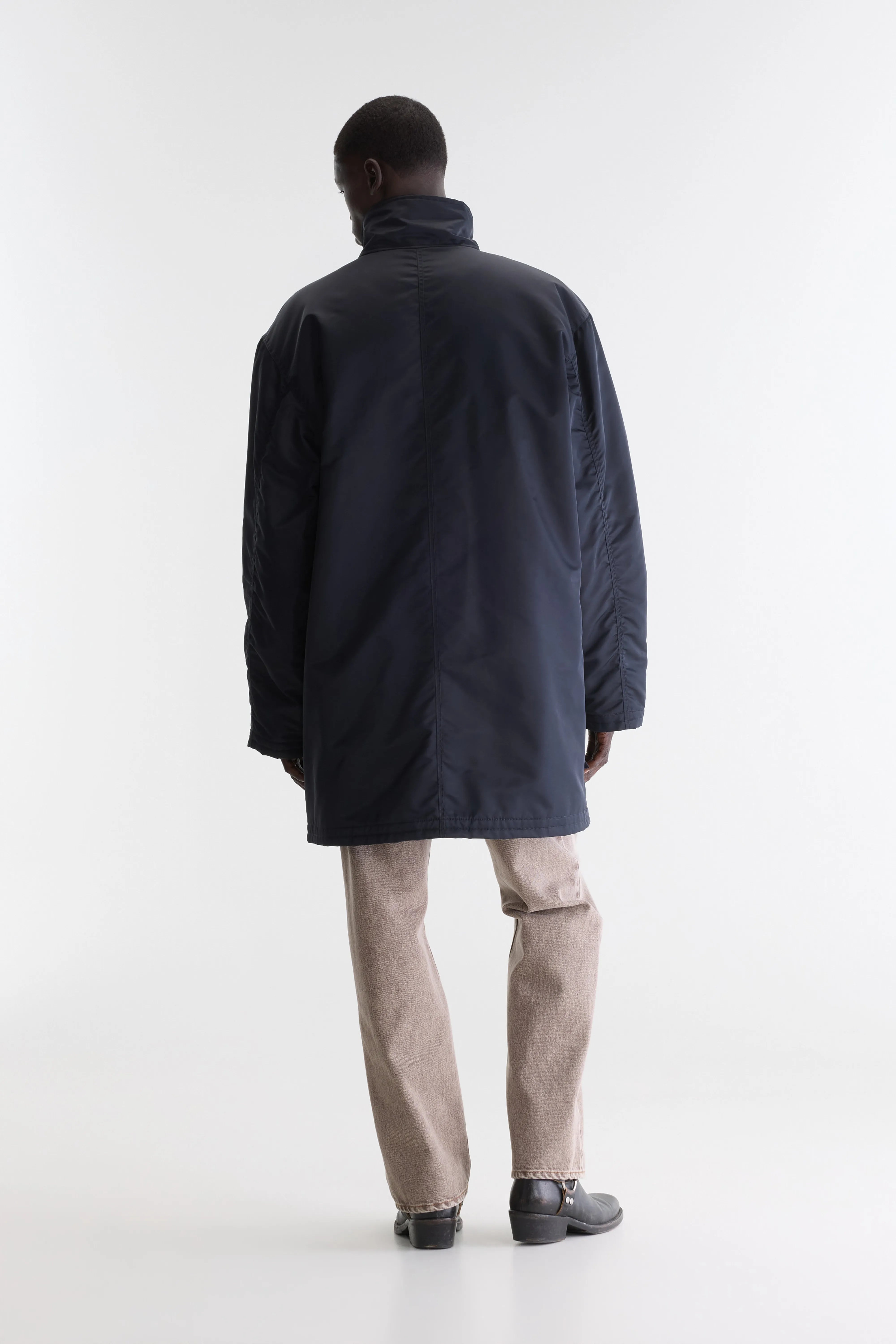 Healer relaxed coat (262 / M / DARK NAVY)