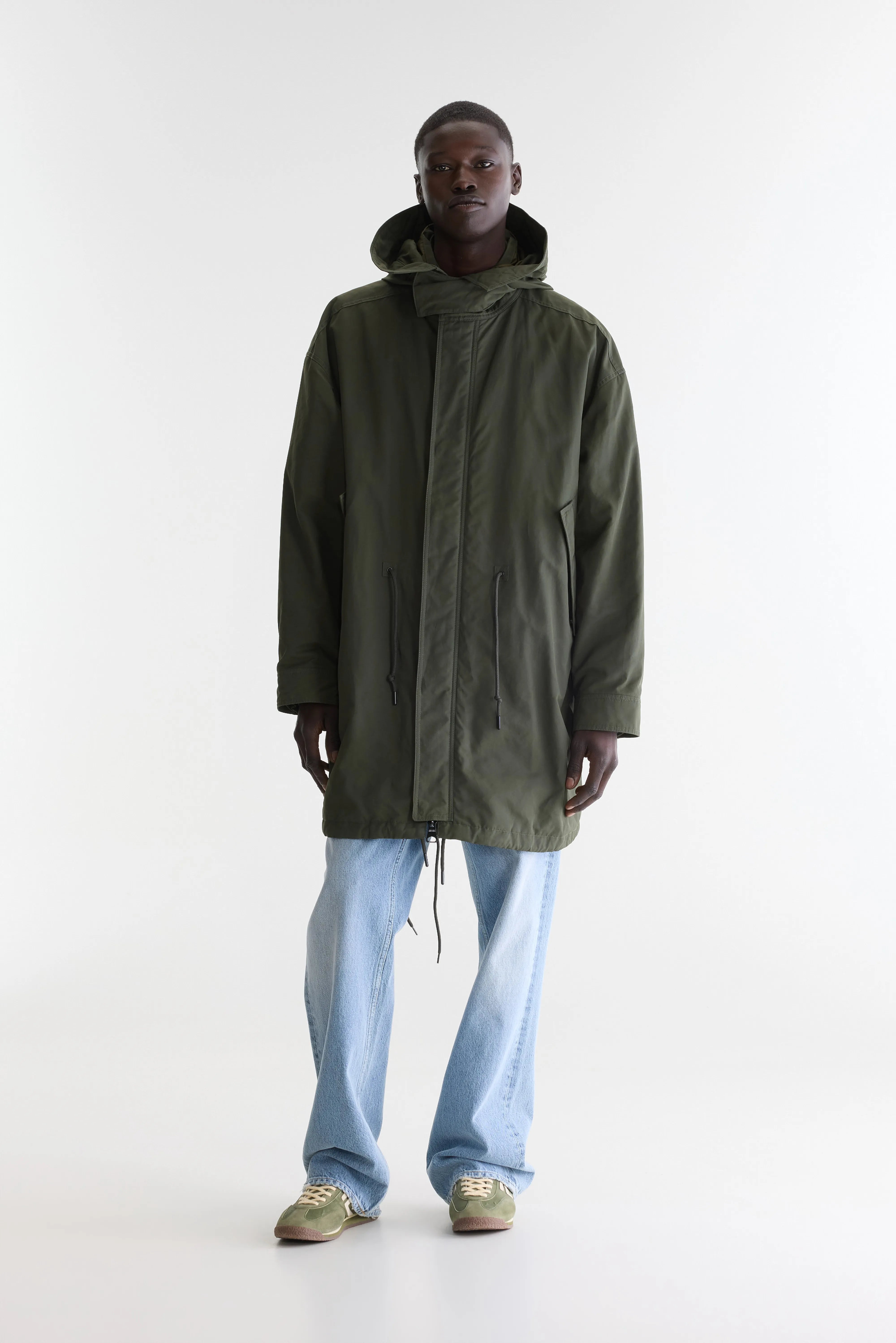 Jinx long parka (262 / M / DARK OLIVE)