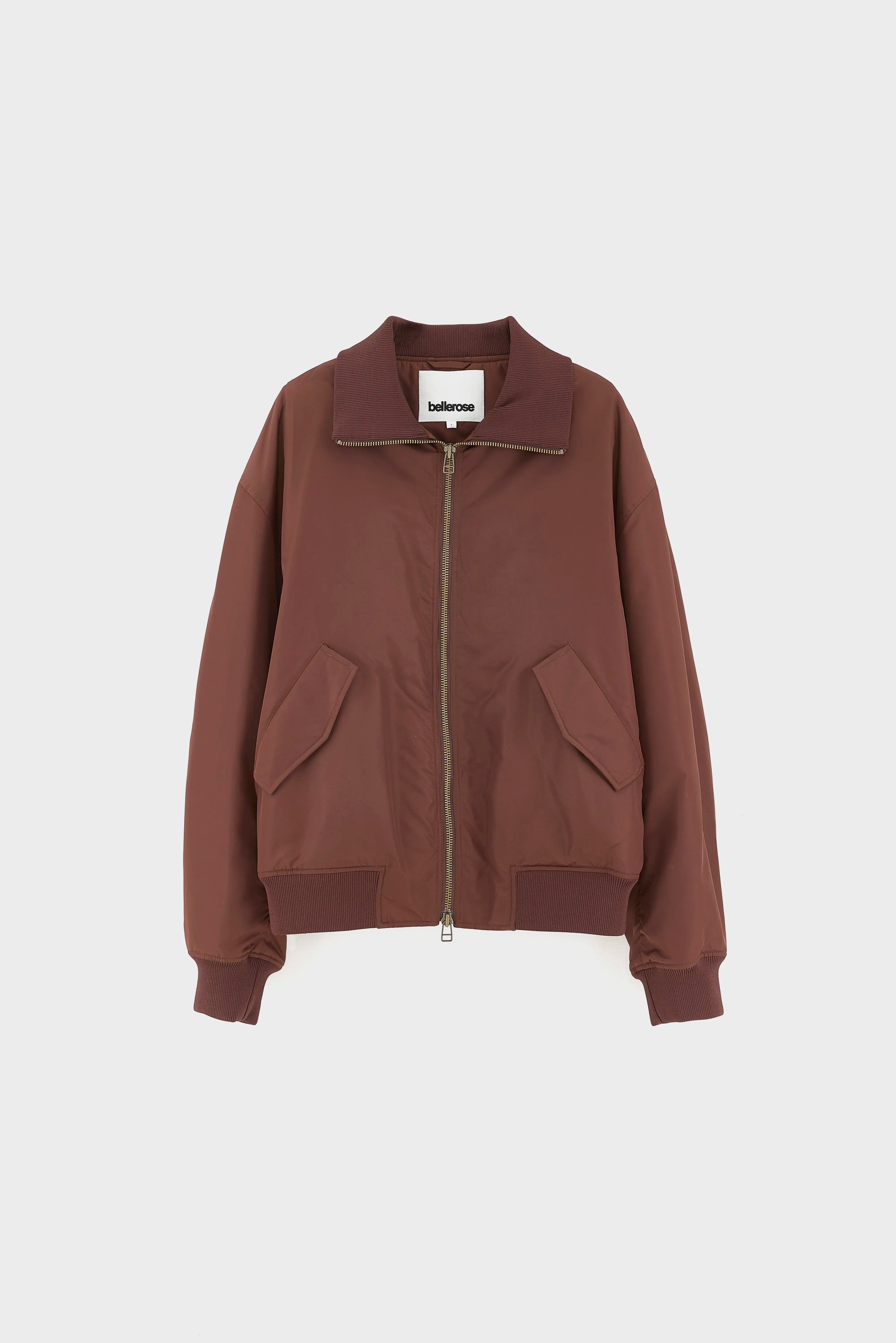 Homby relaxed bomber jacket (262 / M / DARK ROAST)