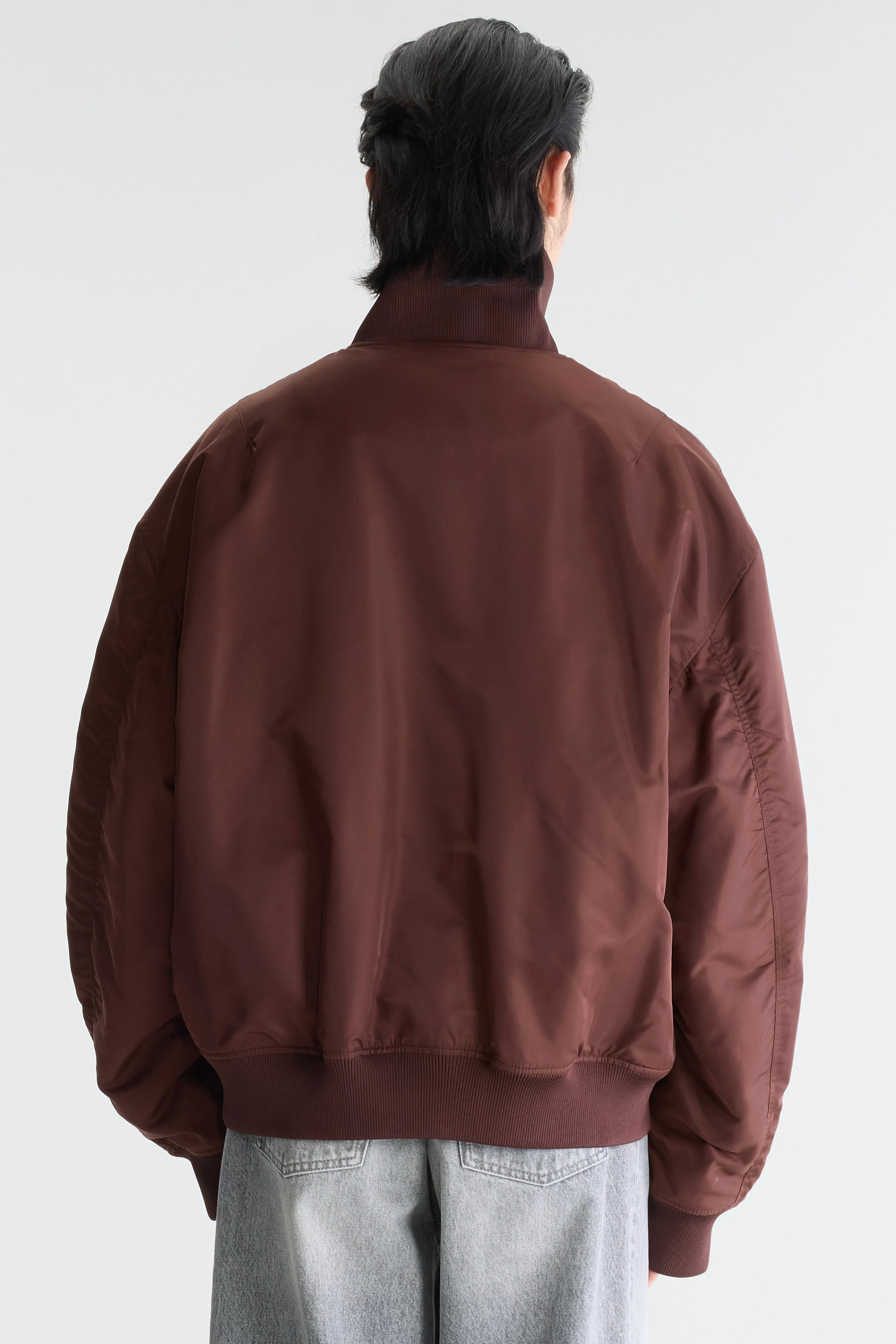 Homby relaxed bomber jacket (262 / M / DARK ROAST)