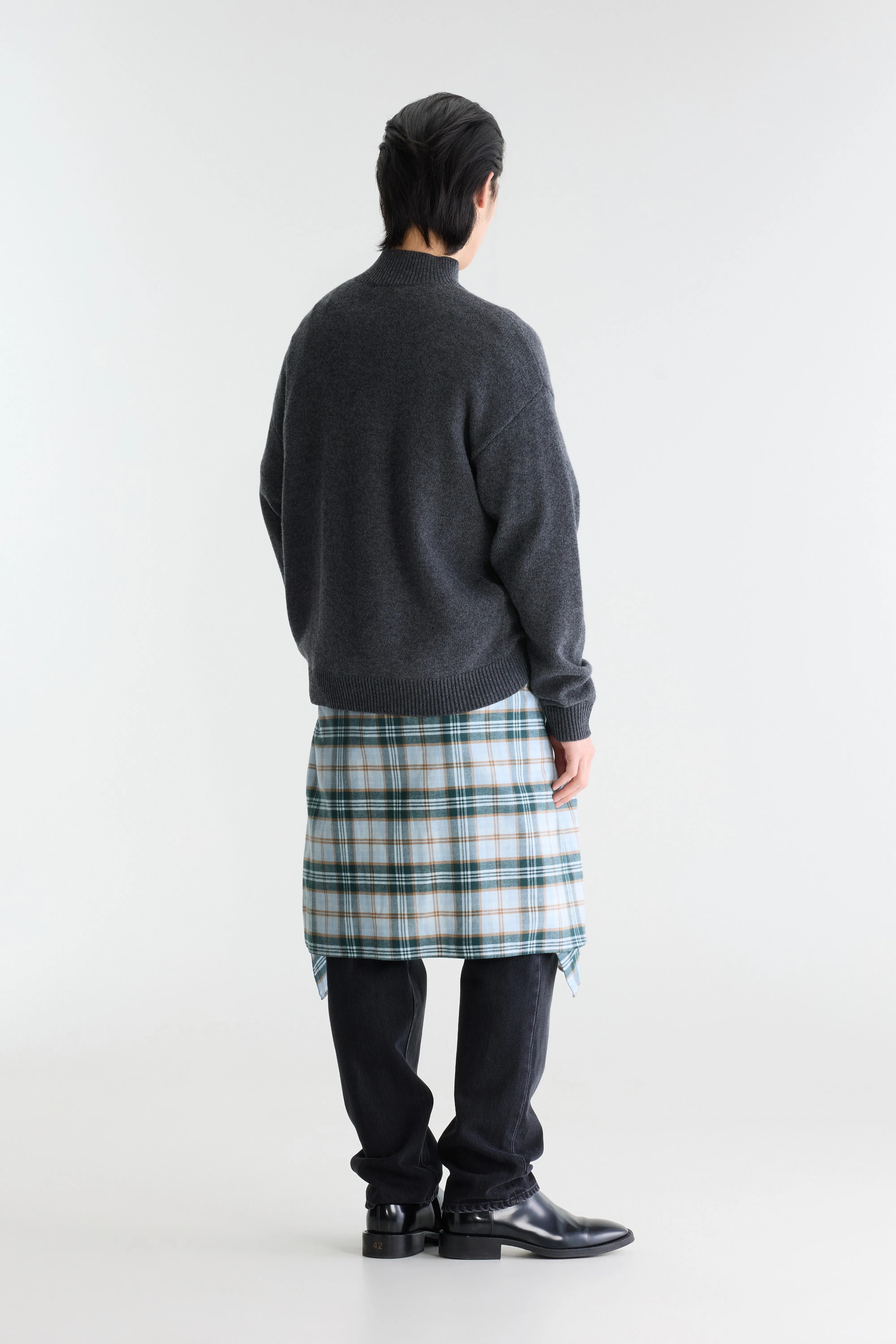 Pull col montant Gaky (262 / M / ANTHRACITE)