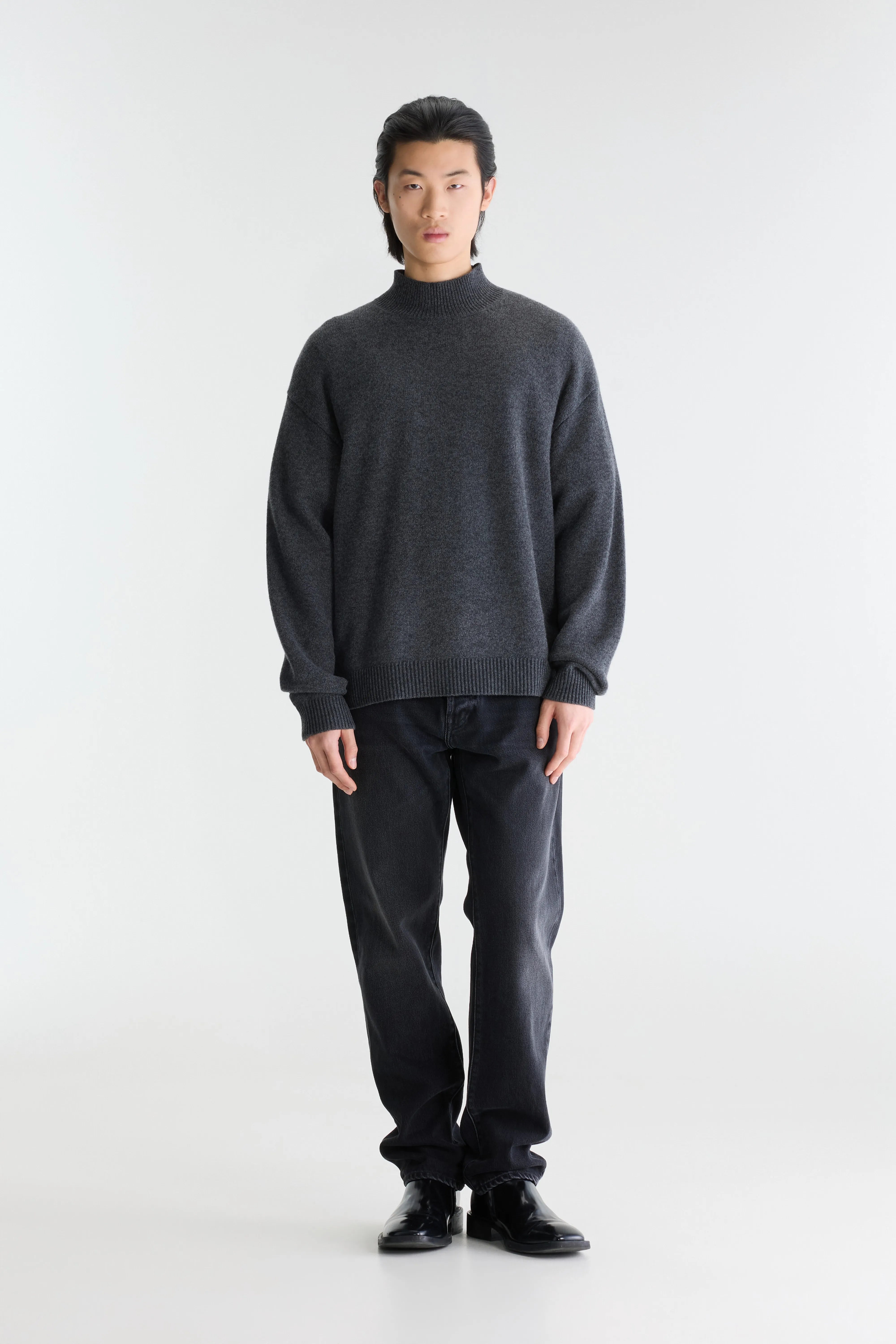 Pull col montant Gaky (262 / M / ANTHRACITE)