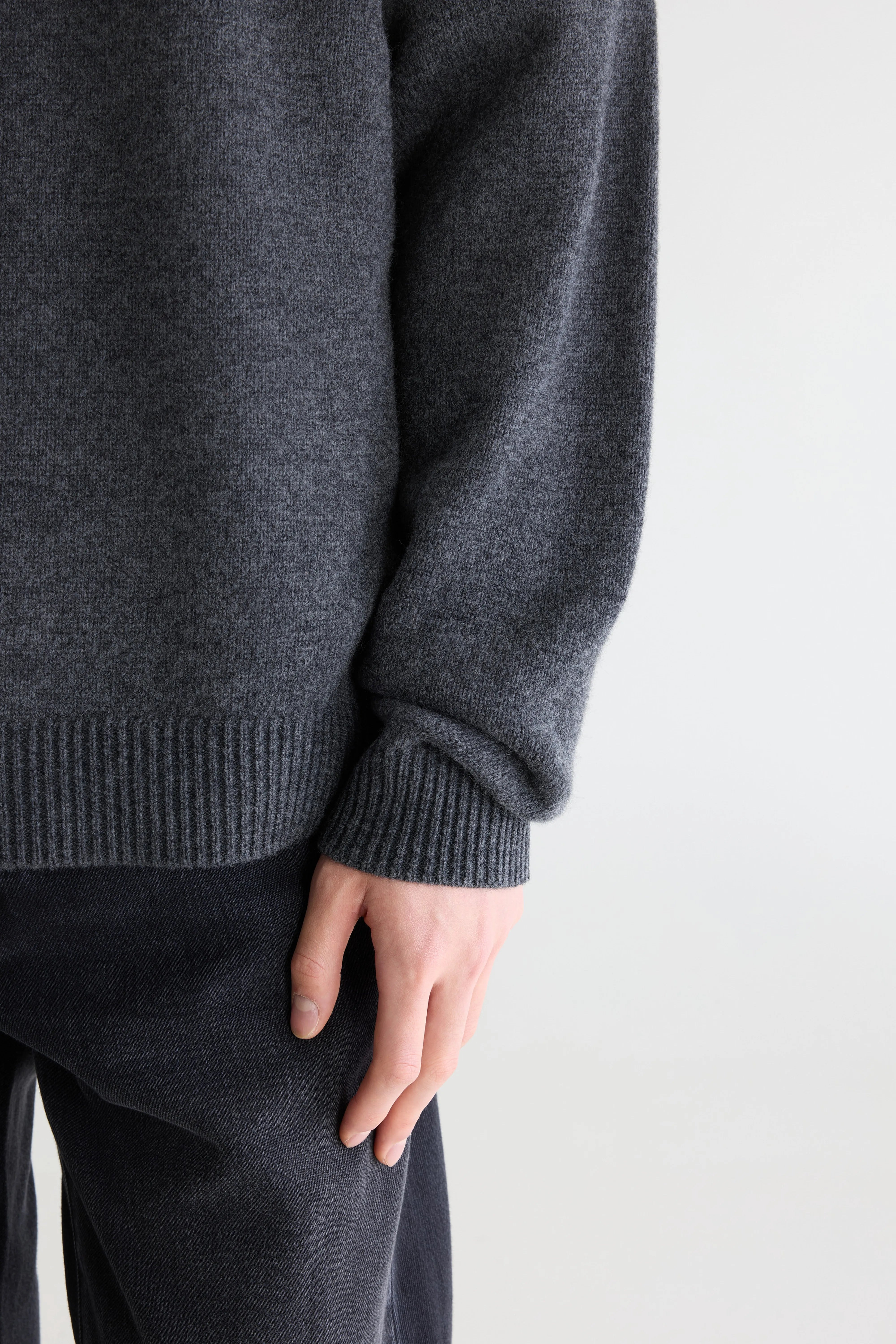 Pull col montant Gaky (262 / M / ANTHRACITE)
