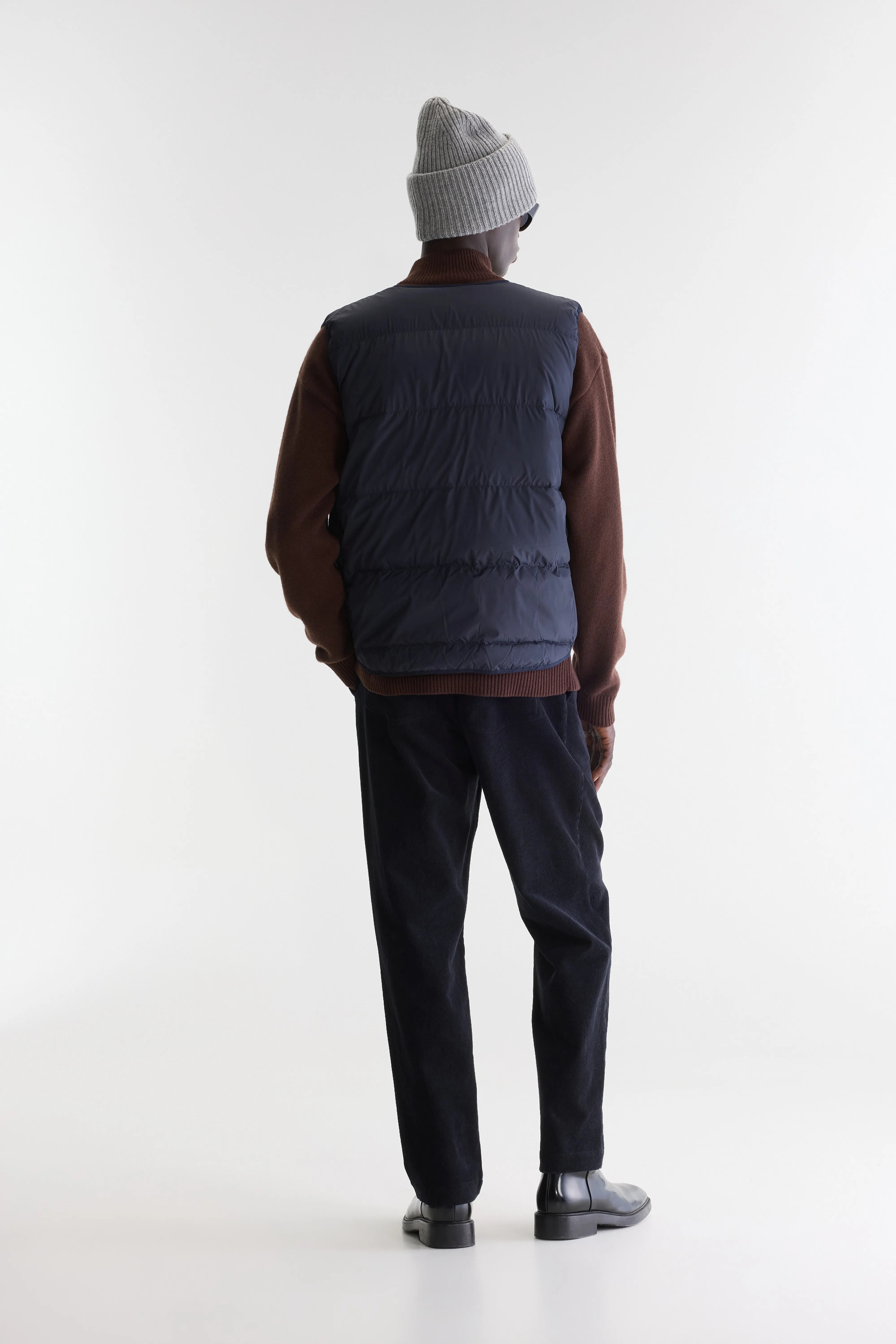 Gaky mock-neck sweater (262 / M / COFFEE)