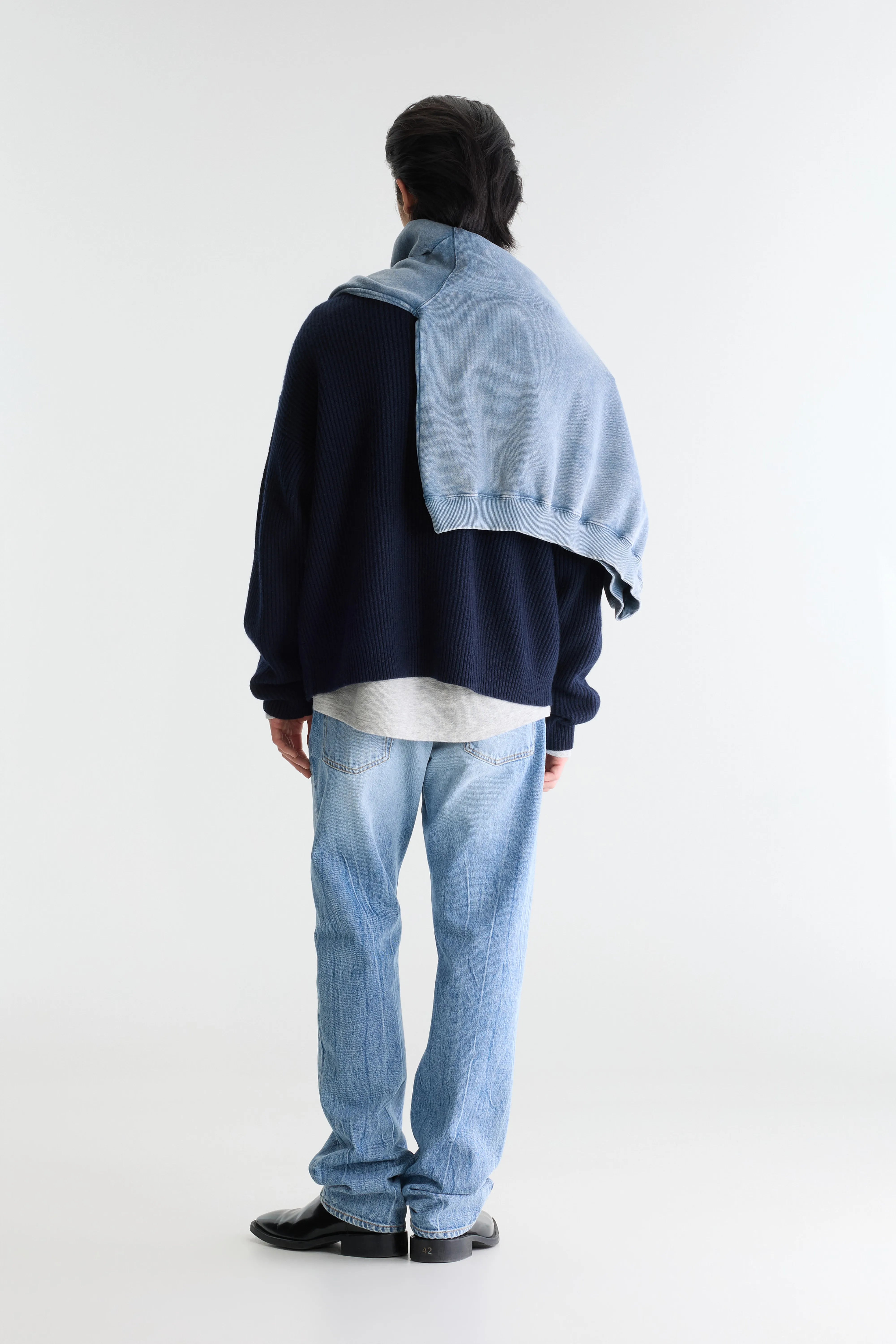 Pull col rond Ameb (262 / M / NAVY)