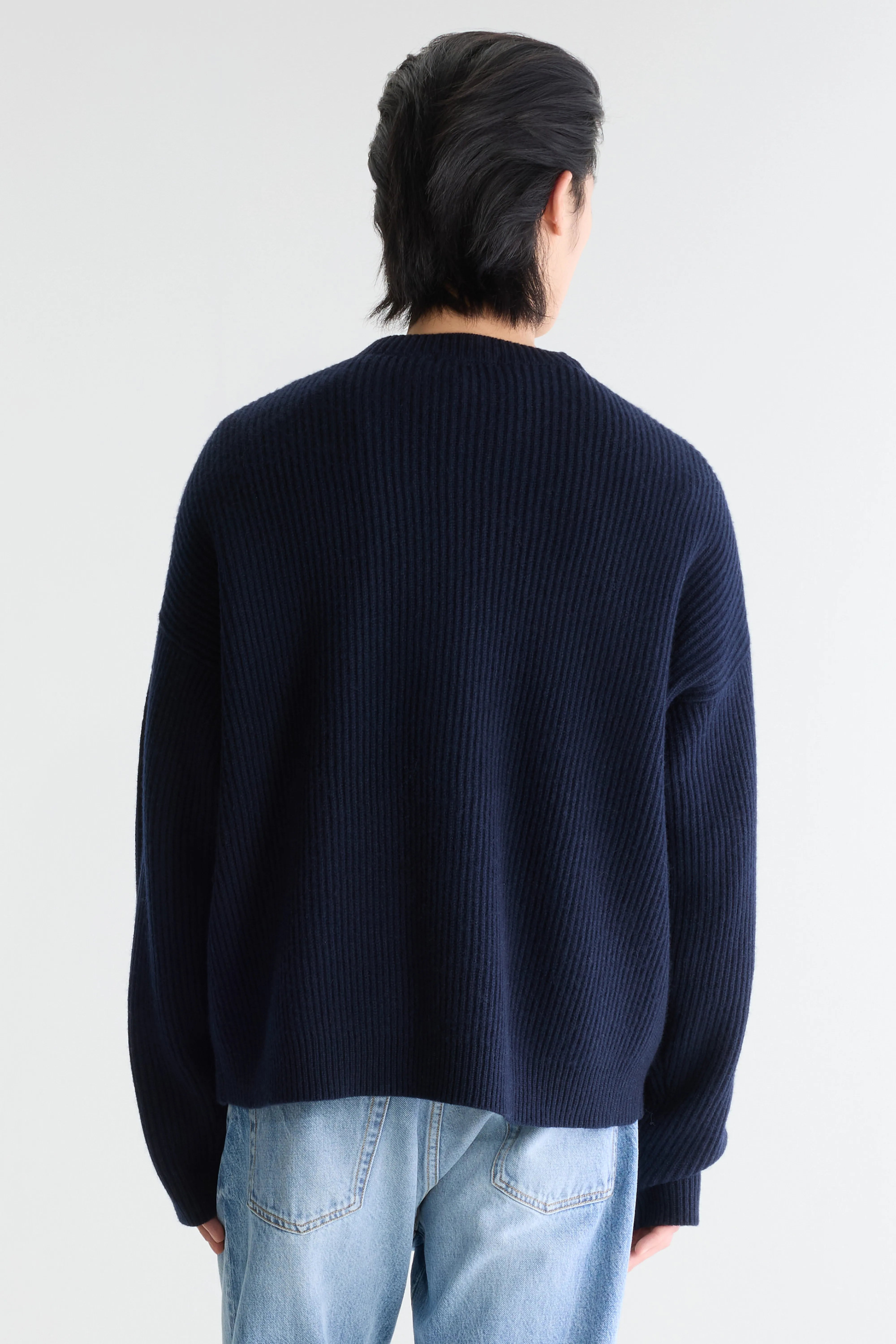 Pull col rond Ameb (262 / M / NAVY)