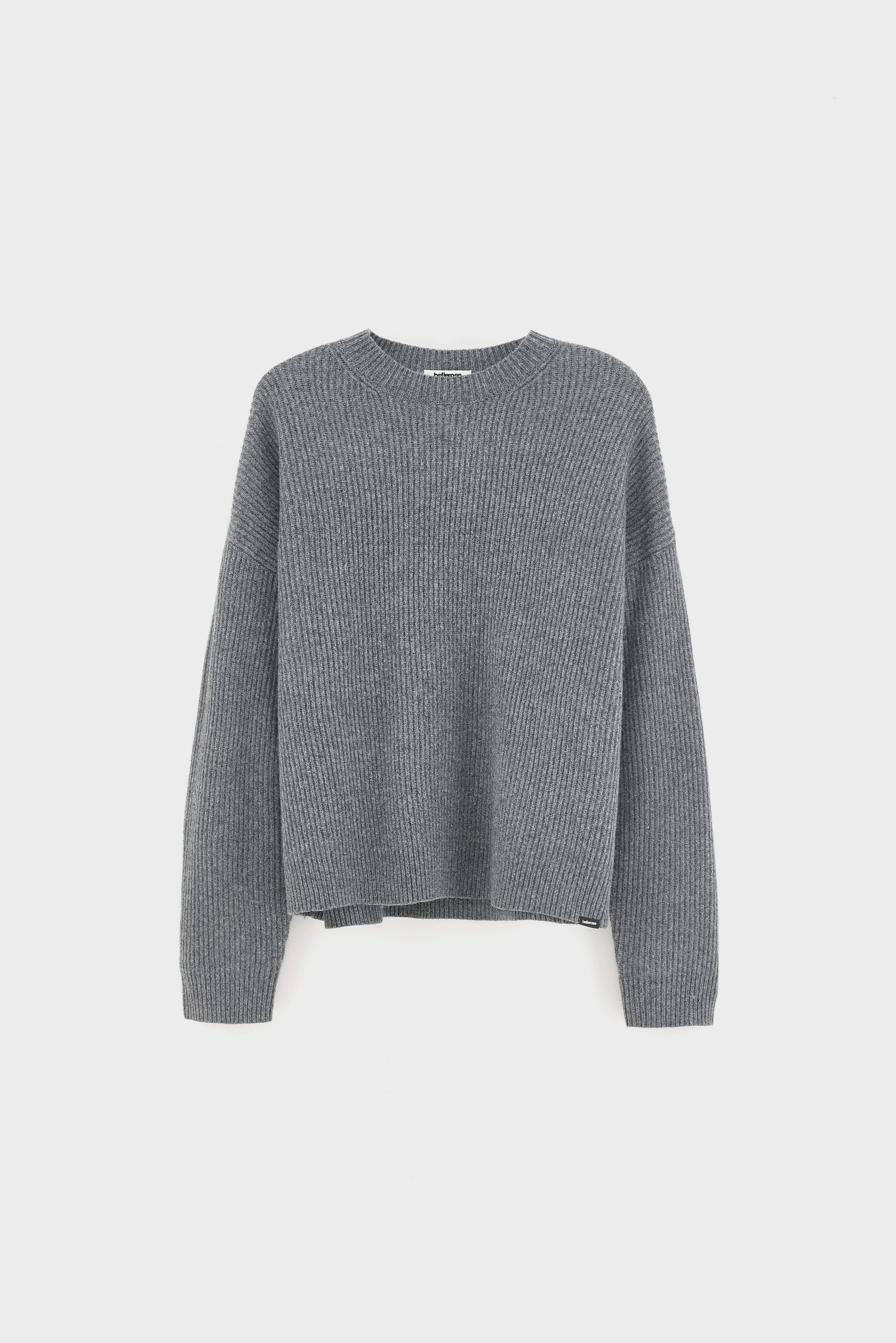 Pull col rond Ameb (262 / M / MID GREY)