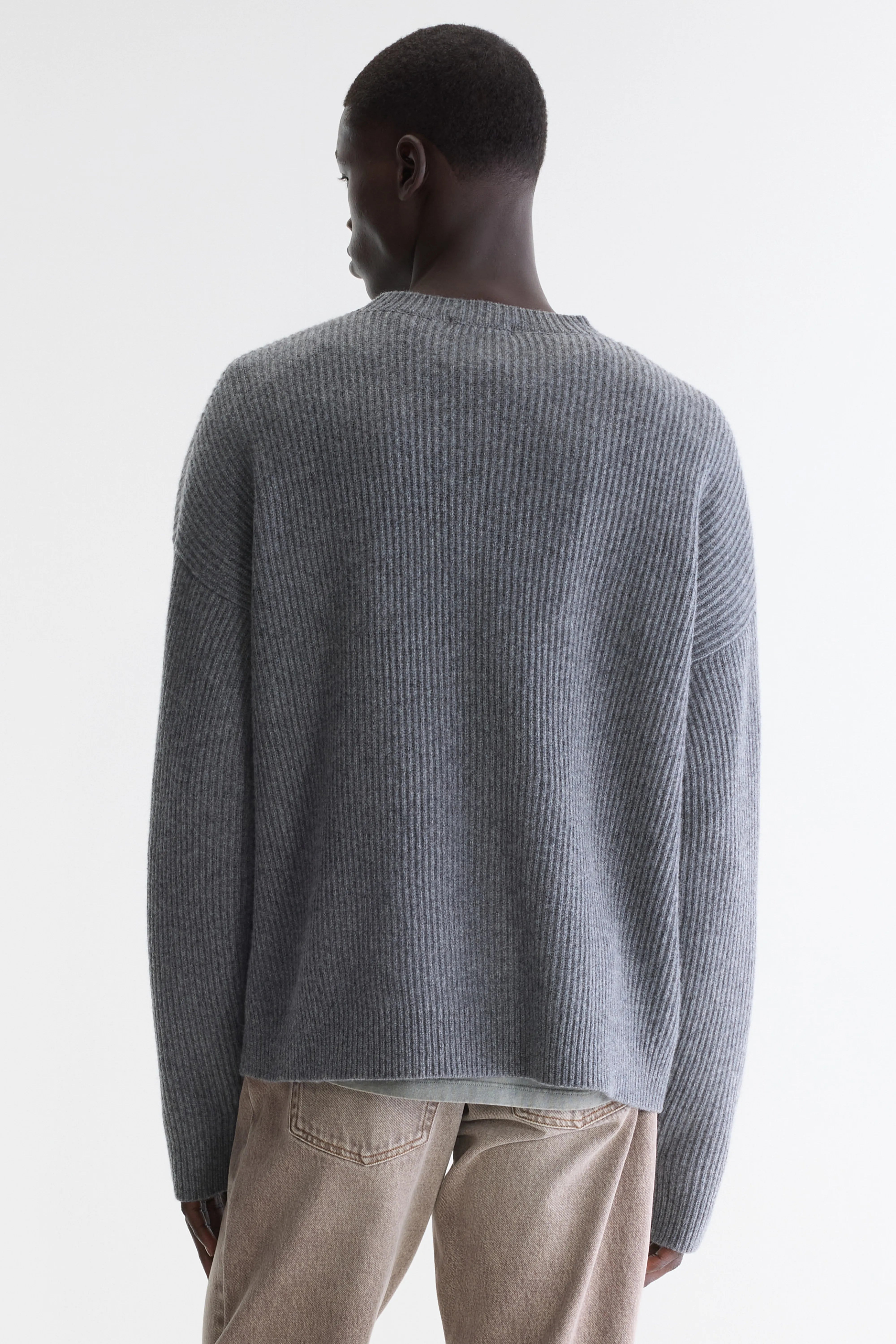 Pull col rond Ameb (262 / M / MID GREY)