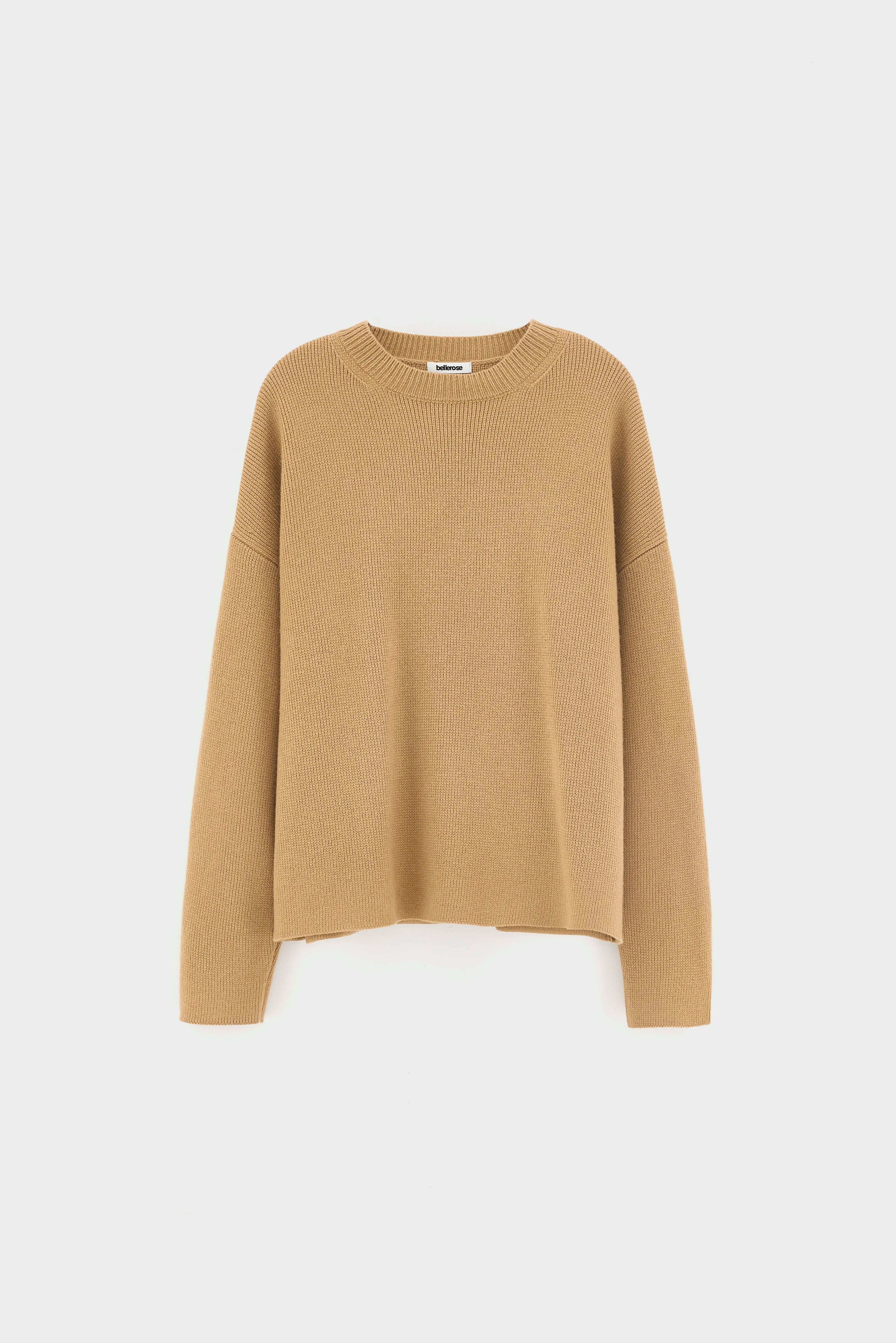 Dorcy trui met ronde hals (262 / M / CAMEL)