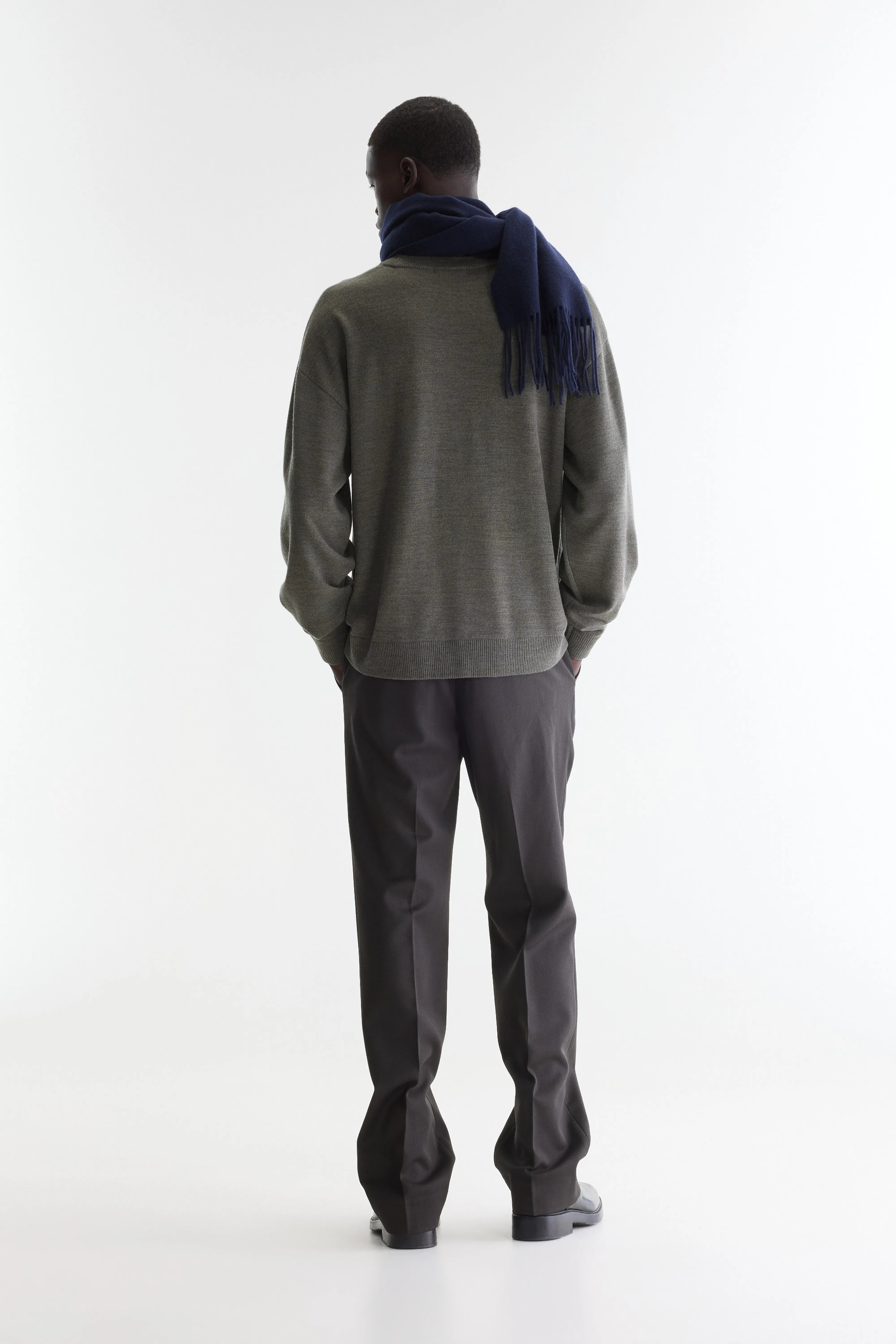 Pull col rond Siamo (262 / M / DUSTY OLIVE)