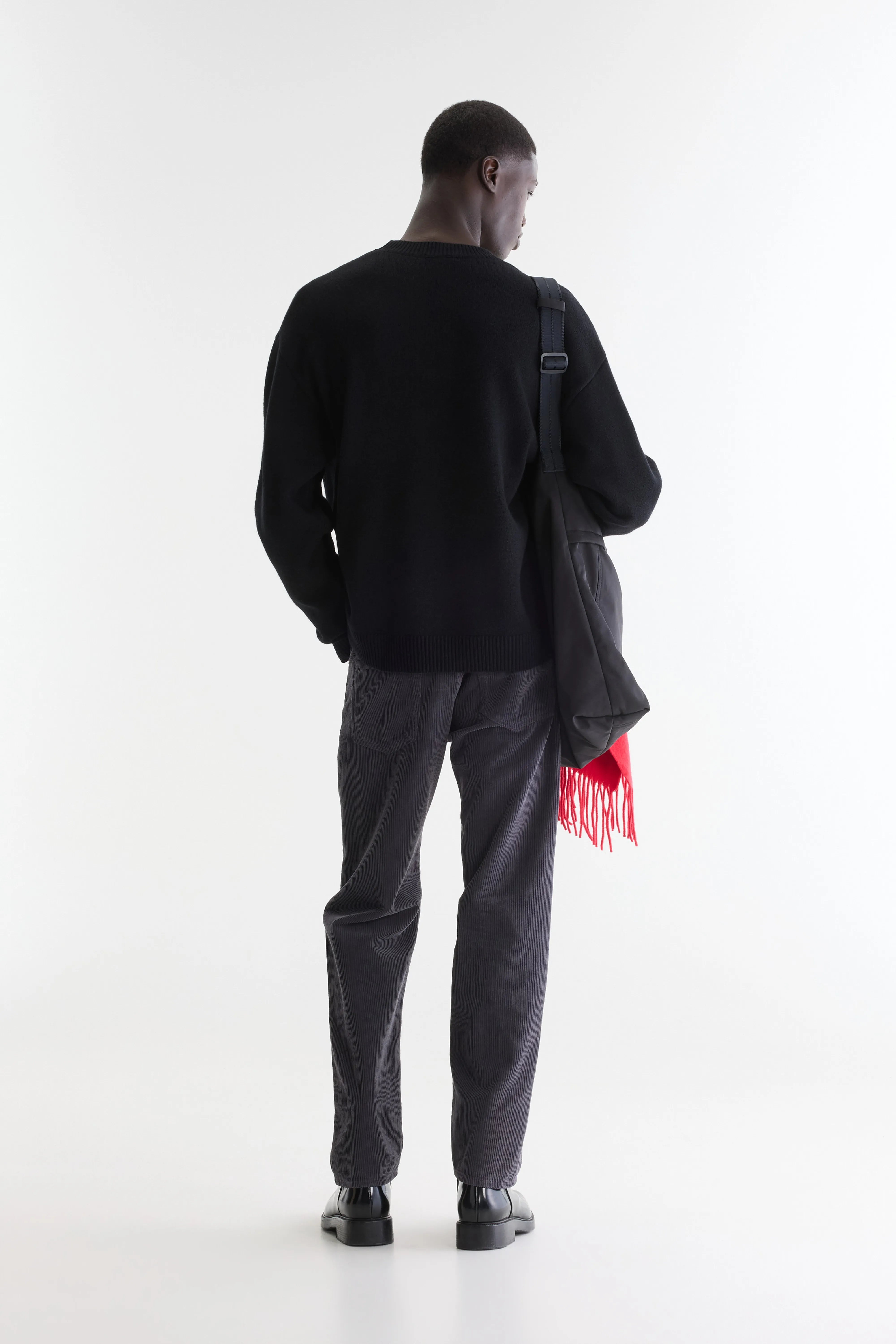 Gakew relaxed crewneck sweater (262 / M / BLACK)